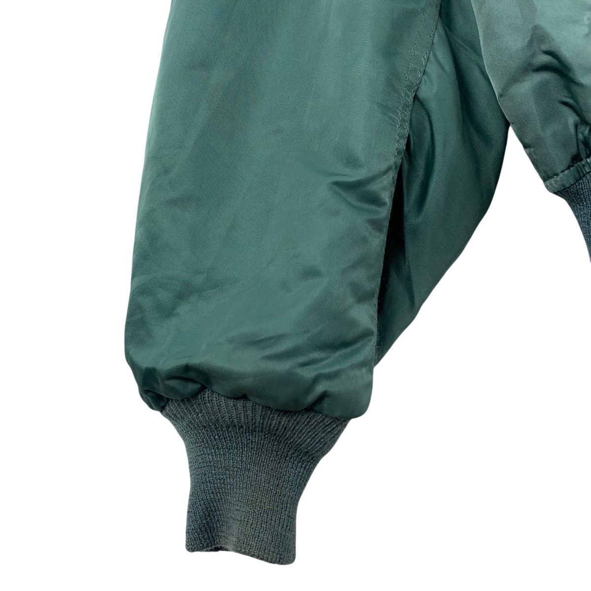 Alpha Industries × Vintage Vintage ALPHA INDUSTRIES MA-1 green Bomber jacket Size US XL / EU 56 / 4 - 9 Thumbnail
