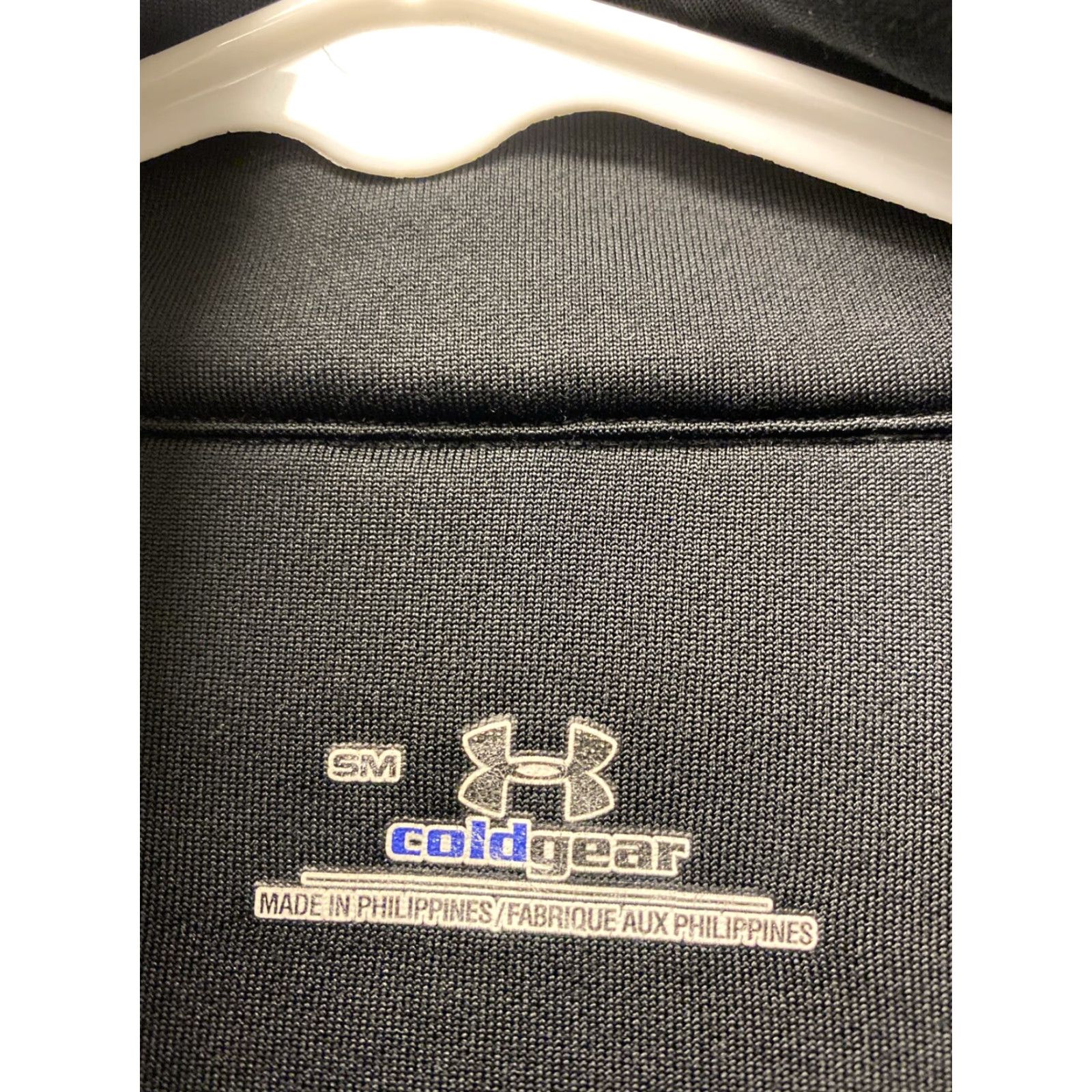 Under Armour Under Armour Jacket Women S Black Fleece Semi Fitted Full Zip Pockets Logo 117-3 Size S / US 4 / IT 40 - 3 Thumbnail