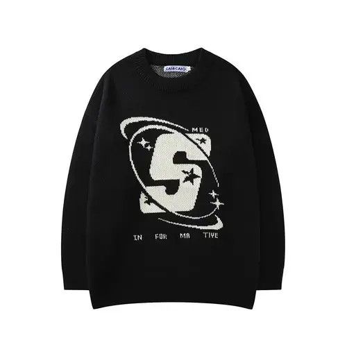 Japanese Brand Oversized Baggy Knitted Sweater Size US XL / EU 56 / 4 - 2 Thumbnail