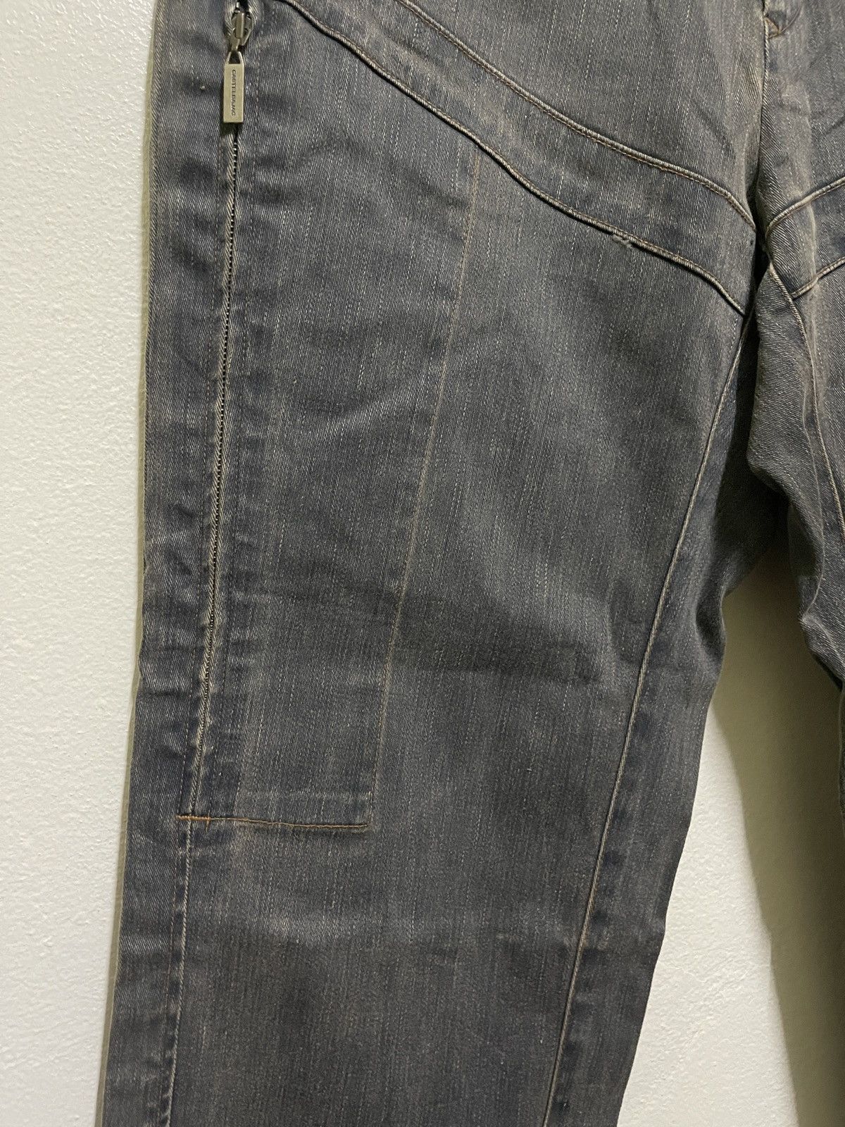 Jean Charles De Castelbajac × Vintage Castelbajac Sport Army Stretch Jeans Size 32" / US 10 / IT 46 - 4 Thumbnail