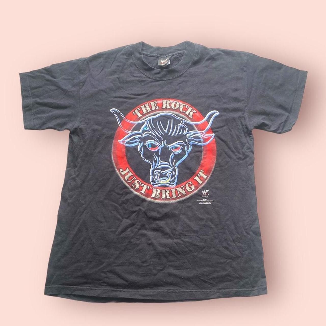 Vintage × WWE Vintage 2001 The Rock WWE WWF Tee Size US L / EU 52-54 / 3 - 1 Thumbnail