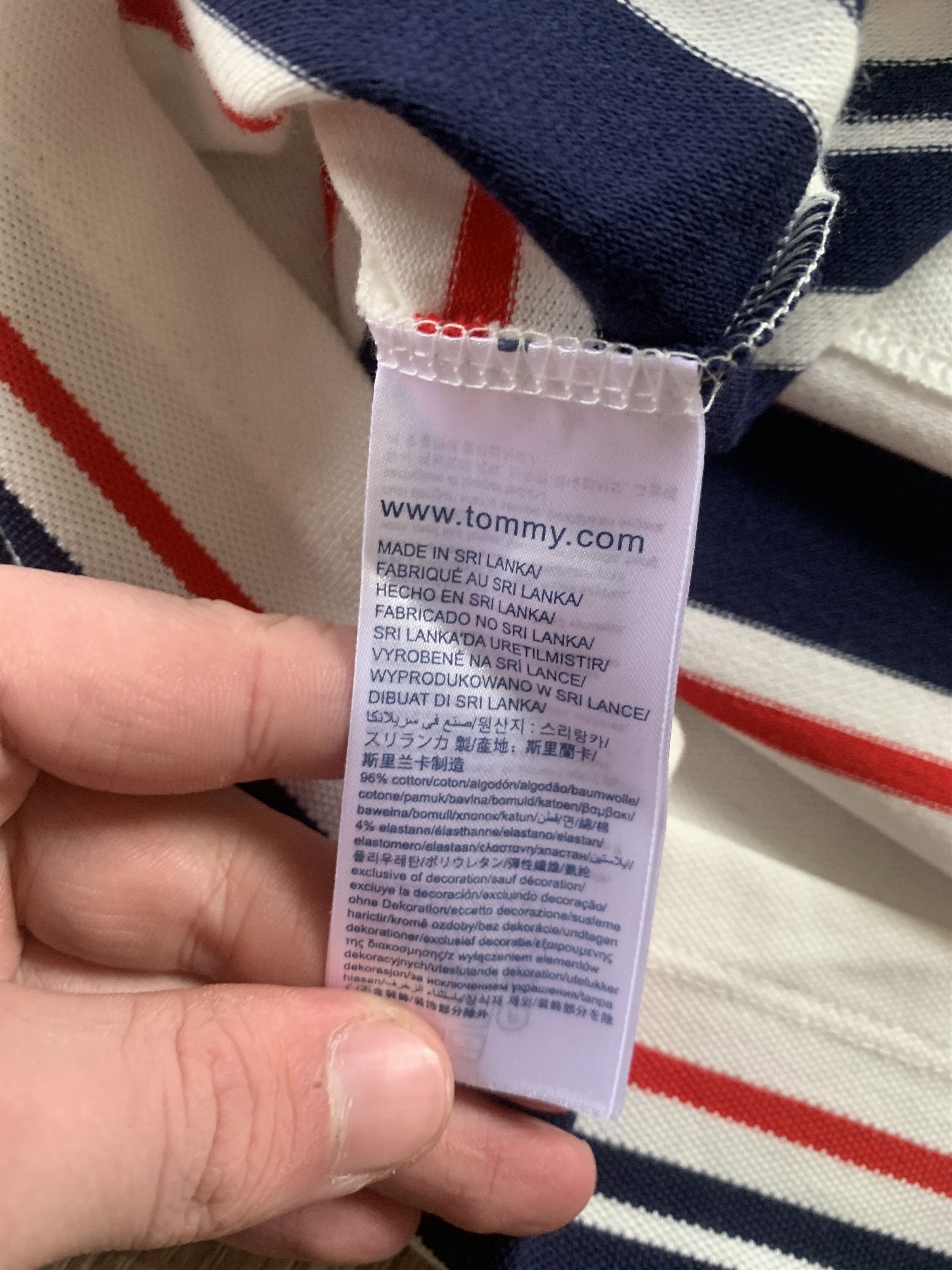 Tommy Hilfiger Tommy Hilfiger Slim Womens Polo Size XXL / US 16-18 / IT 52-54 - 6 Thumbnail