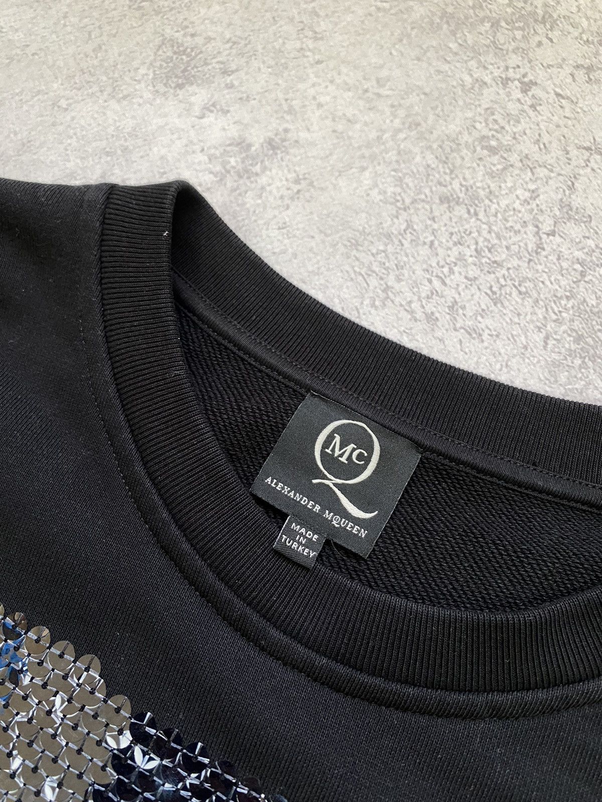 Alexander McQueen Alexander Mcqueen Sequin Sweatshirt Dress Size S Size S / US 4 / IT 40 - 9 Thumbnail