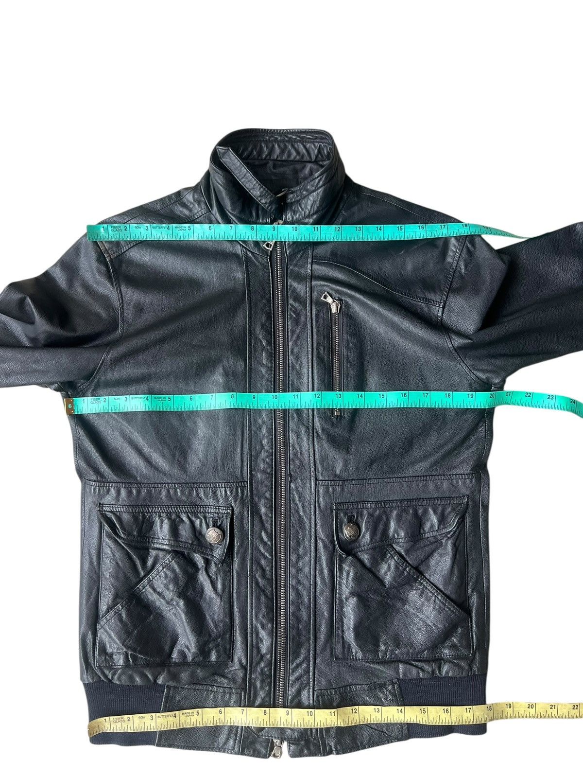 Schlussel Advantage Circle Japan Sheep Leather Blouson Jacket Size US M / EU 48-50 / 2 - 4 Thumbnail