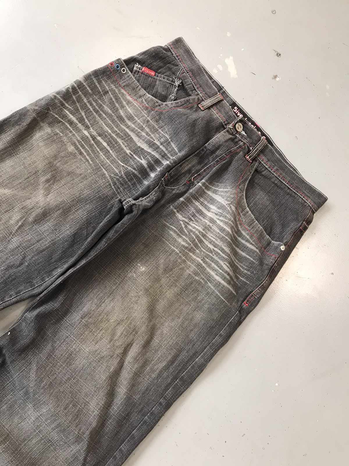 JNCO × Southpole × Vintage Vintage 5ive jungle & co. Y2K straight fit denim Size US 38 / EU 54 - 7 Thumbnail