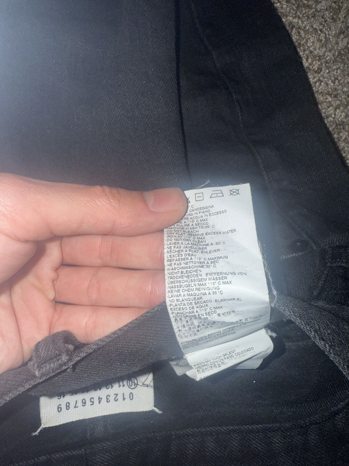 Maison Margiela Maison Margiela Straight Slim-Fit Denim Jeans Size US 30 / EU 46 - 3 Thumbnail