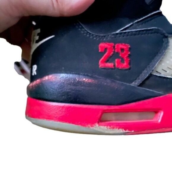 Jordan Brand Jordan 5 Retro Top 3 High Top Sneakers - 8US, SOLD OUT! Size US 8 / EU 41 - 6 Thumbnail