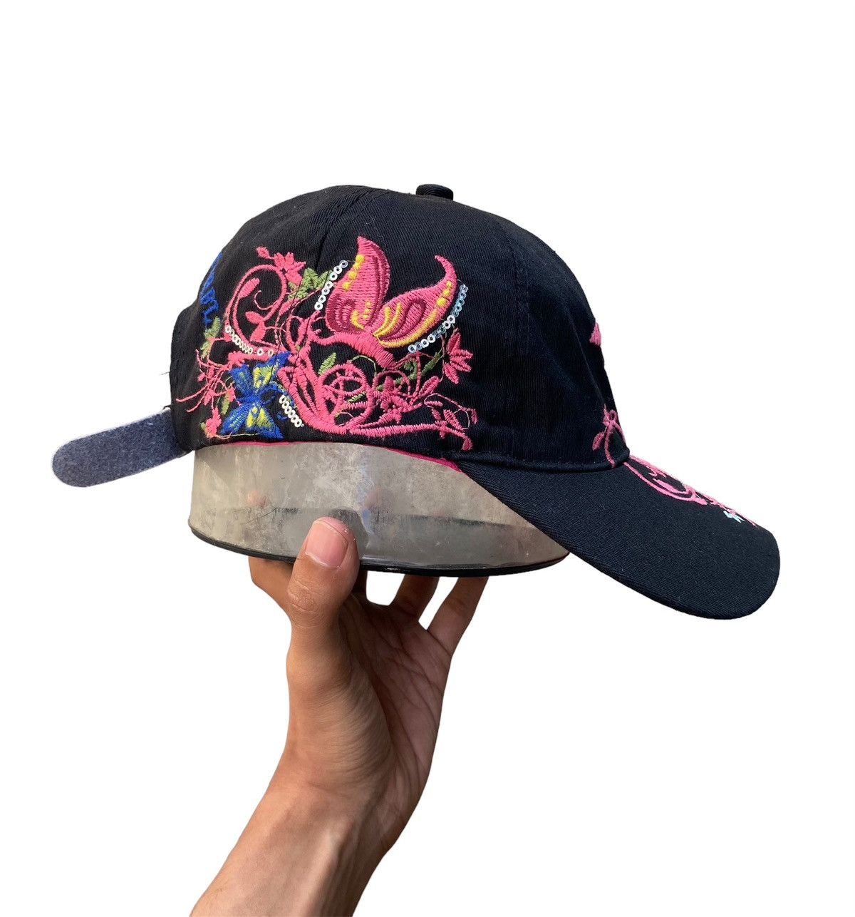 Japanese Brand × Vintage Butterfly Vintage Caps Size 32 - 4 Thumbnail