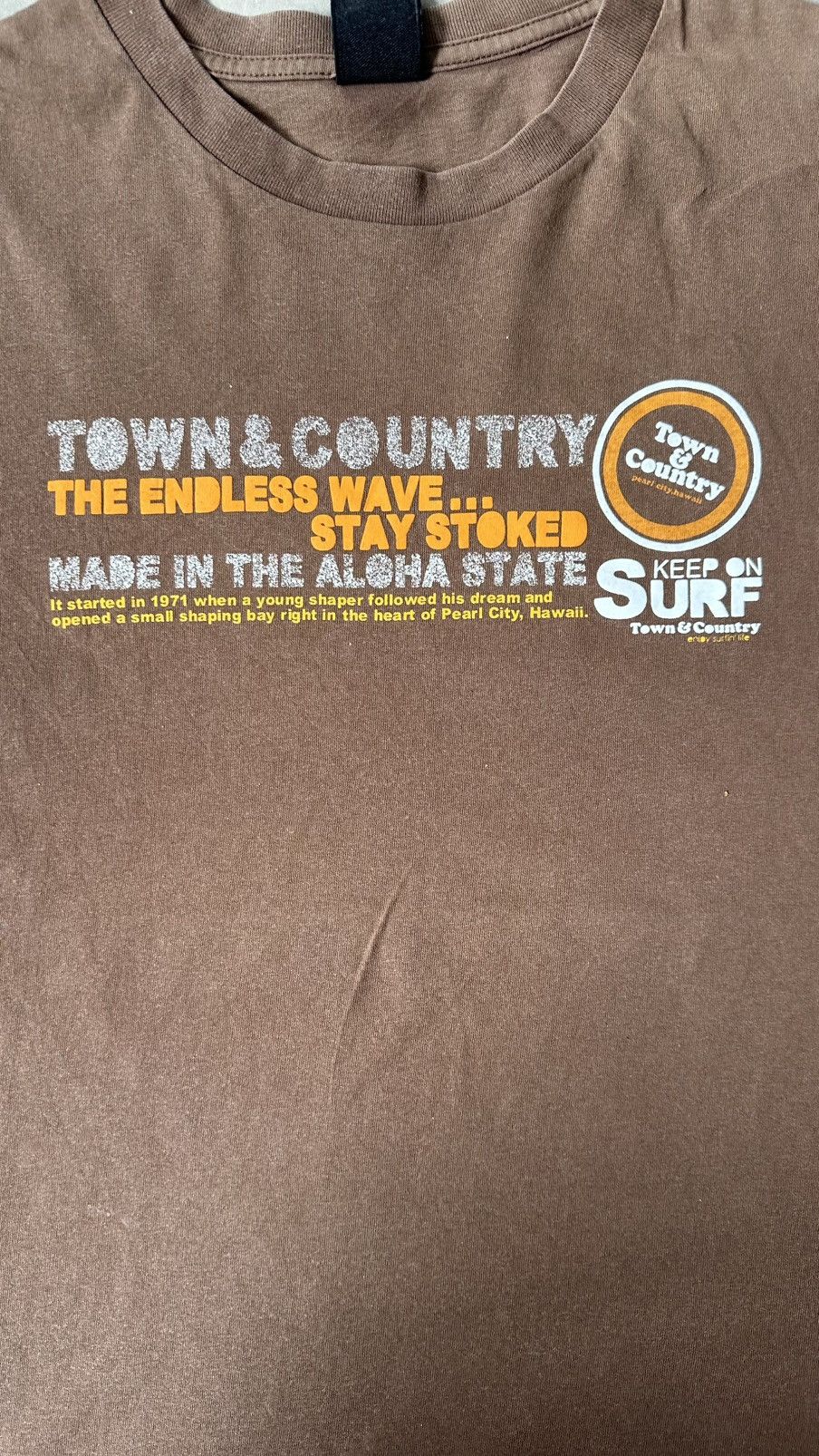 Sun Surf VINTAGE TOWN & COUNTRY SURF WELL FADED TEE Size US M / EU 48-50 / 2 - 2 Thumbnail