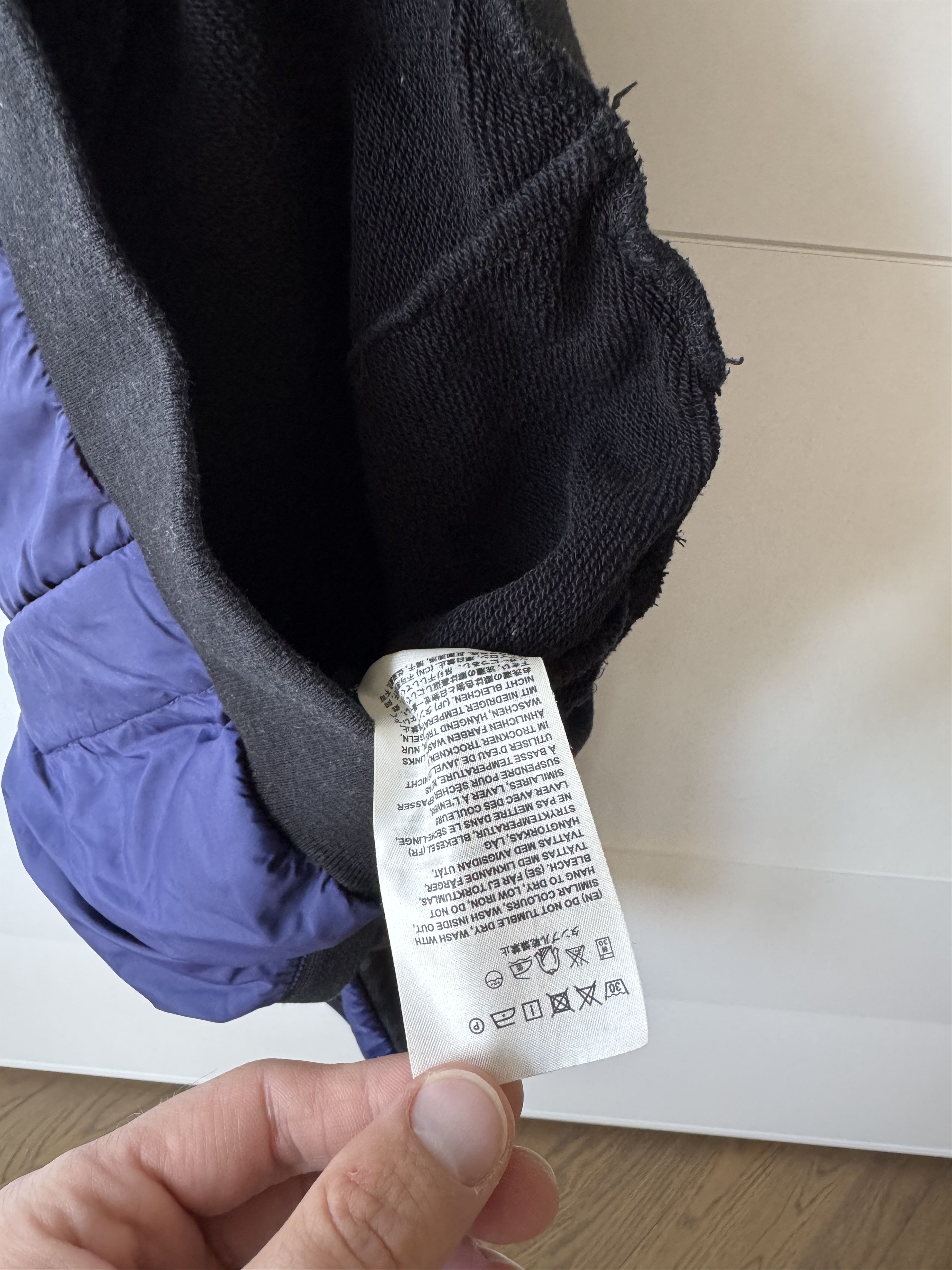 Acne Studios [S] Michigan Panelled Jersey Shorts in Navy (SS14) Size US 30 / EU 46 - 6 Thumbnail