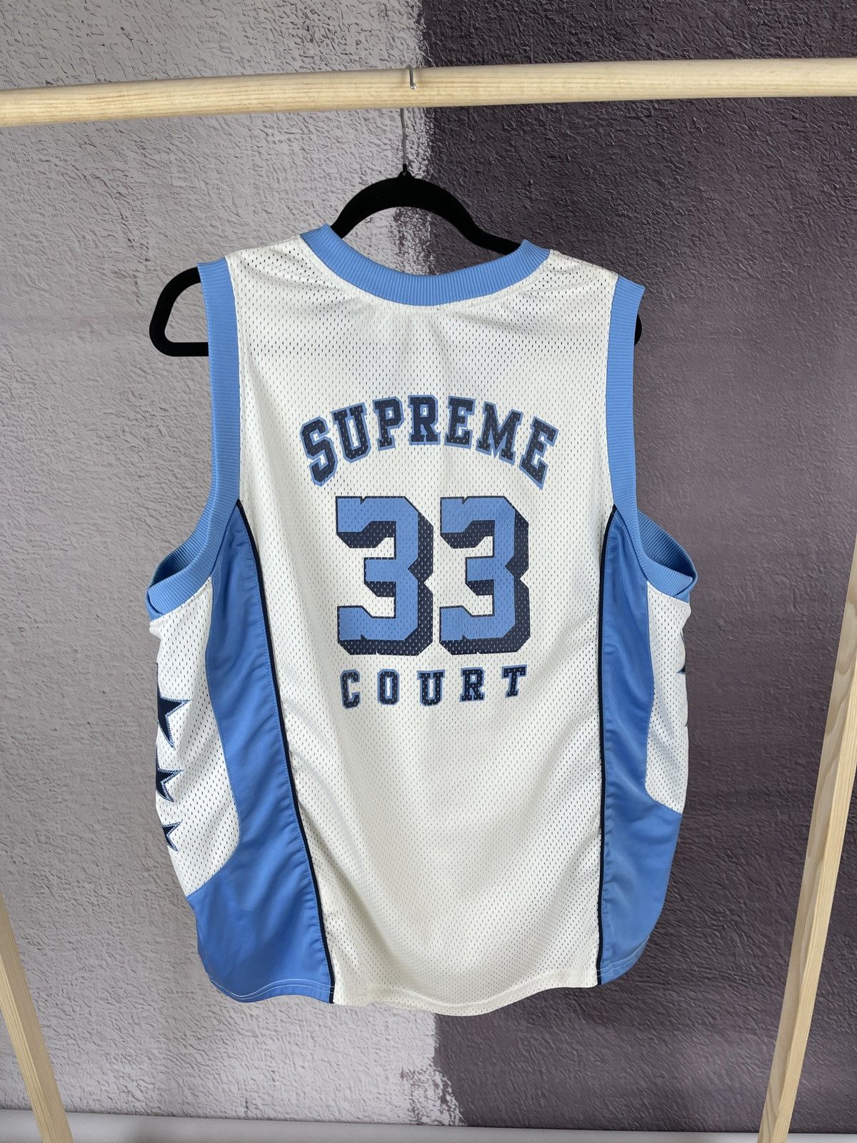 Nike Nike vintage y2k Supreme Court basketball sleeve less shirt Size US L / EU 52-54 / 3 - 9 Thumbnail