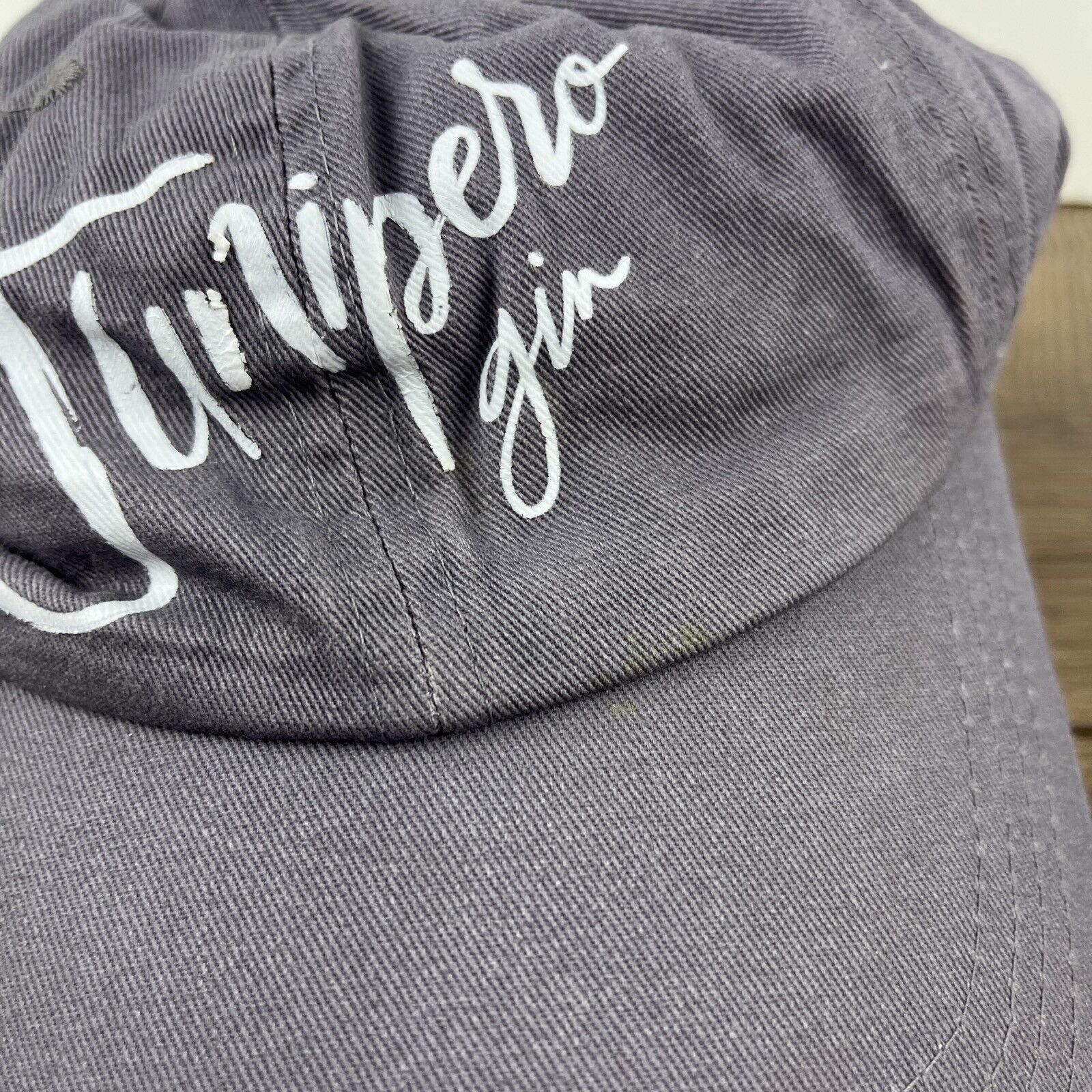 Other Junipero Jin Hat Gray Hat Adjustable Adult Size Hat Gray Cap Size ONE SIZE - 7 Thumbnail