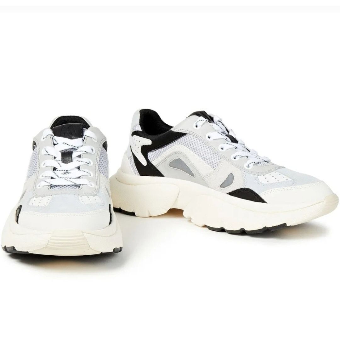 Maje Maje Panel Leather Mesh and Suede Sneakers Size 37 Size US 6 / IT 36 - 1 Thumbnail