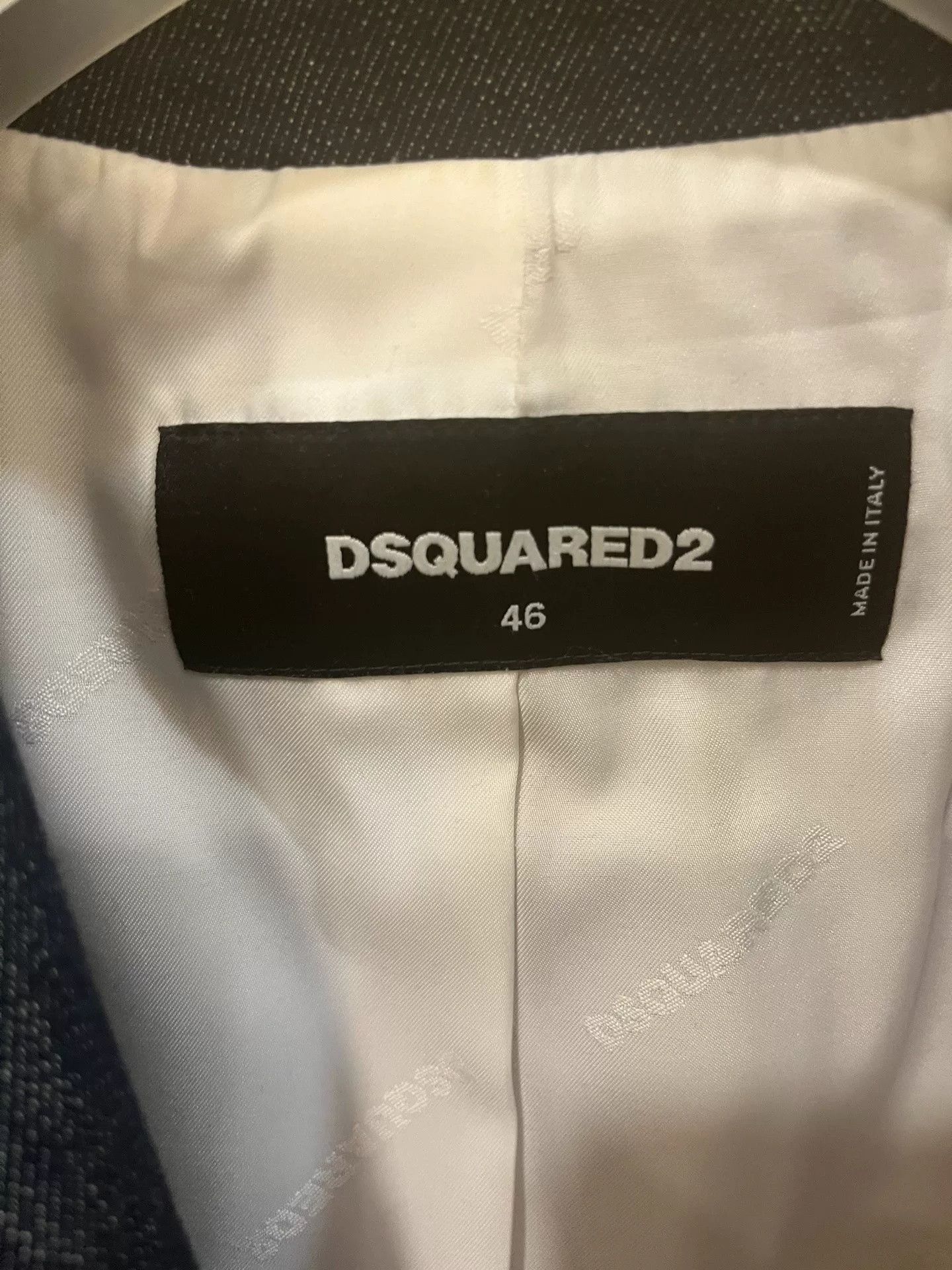 Dsquared2 Dsquared2 D2 Double-Breasted Denim Jacket Size US S / EU 44-46 / 1 - 4 Thumbnail