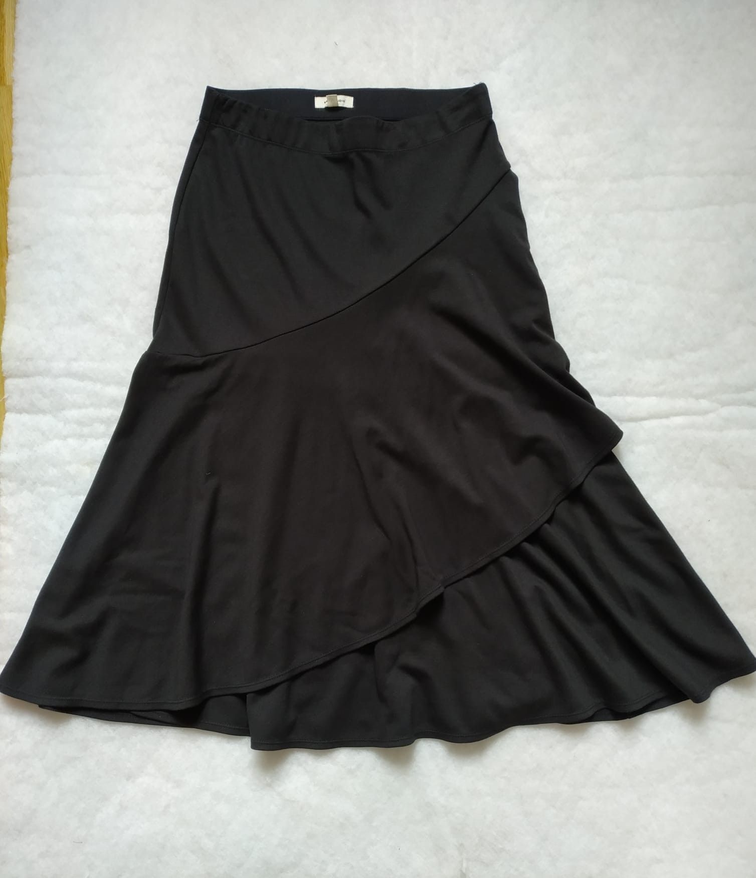 Other Max Studio skirt, S, black, with frill, maxi, viscose Size 26" / US 2 / IT 38 - 2 Thumbnail