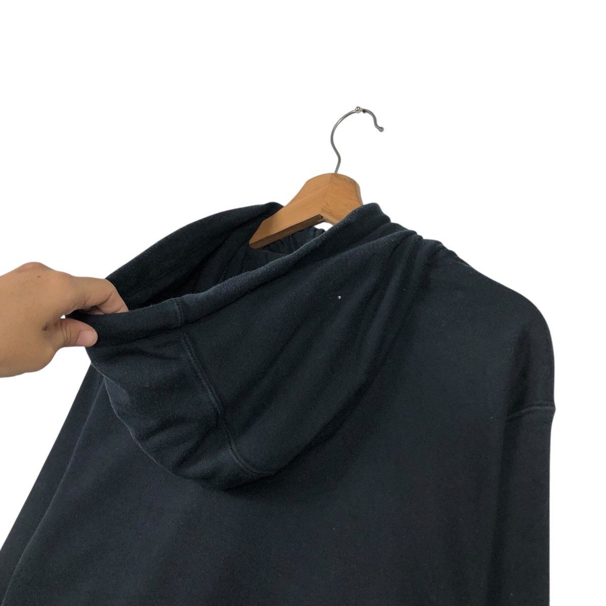 Nike Nike Vintage Black Zip Hoodie – Minimal Swoosh Essential Size US S / EU 44-46 / 1 - 12 Thumbnail