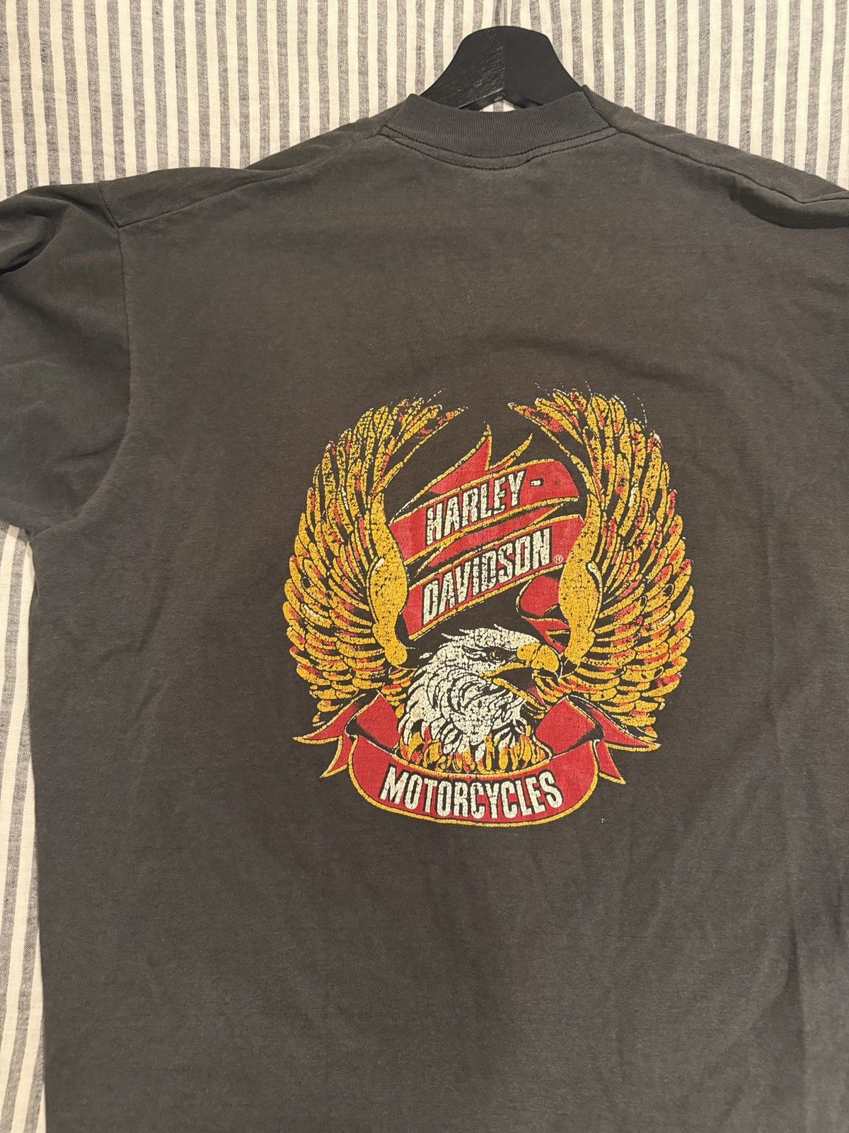 Vintage Vintage Harley Davidson T Shirt Size US L / EU 52-54 / 3 - 1 Thumbnail