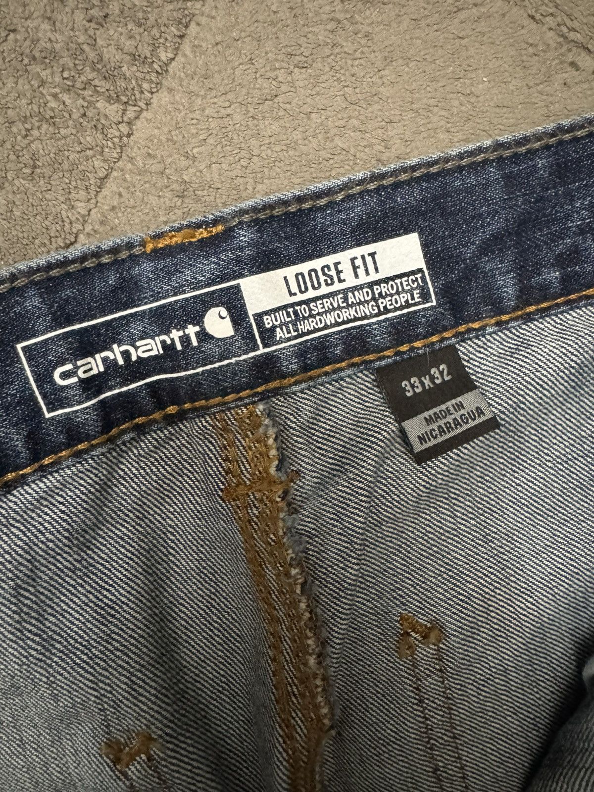 Carhartt Carhartt denim Size US 33 - 3 Thumbnail