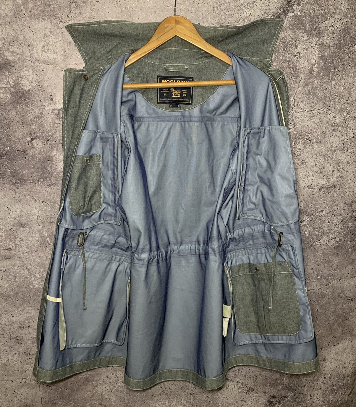 Vintage × Woolrich Woolen Mills Woolrich Wind Rain Parka Jacket Coat Size US M / EU 48-50 / 2 - 8 Thumbnail