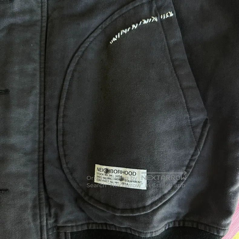 Neighborhood Neighborhood Sailor Jacket, Black, Size M Size US M / EU 48-50 / 2 - 4 Thumbnail