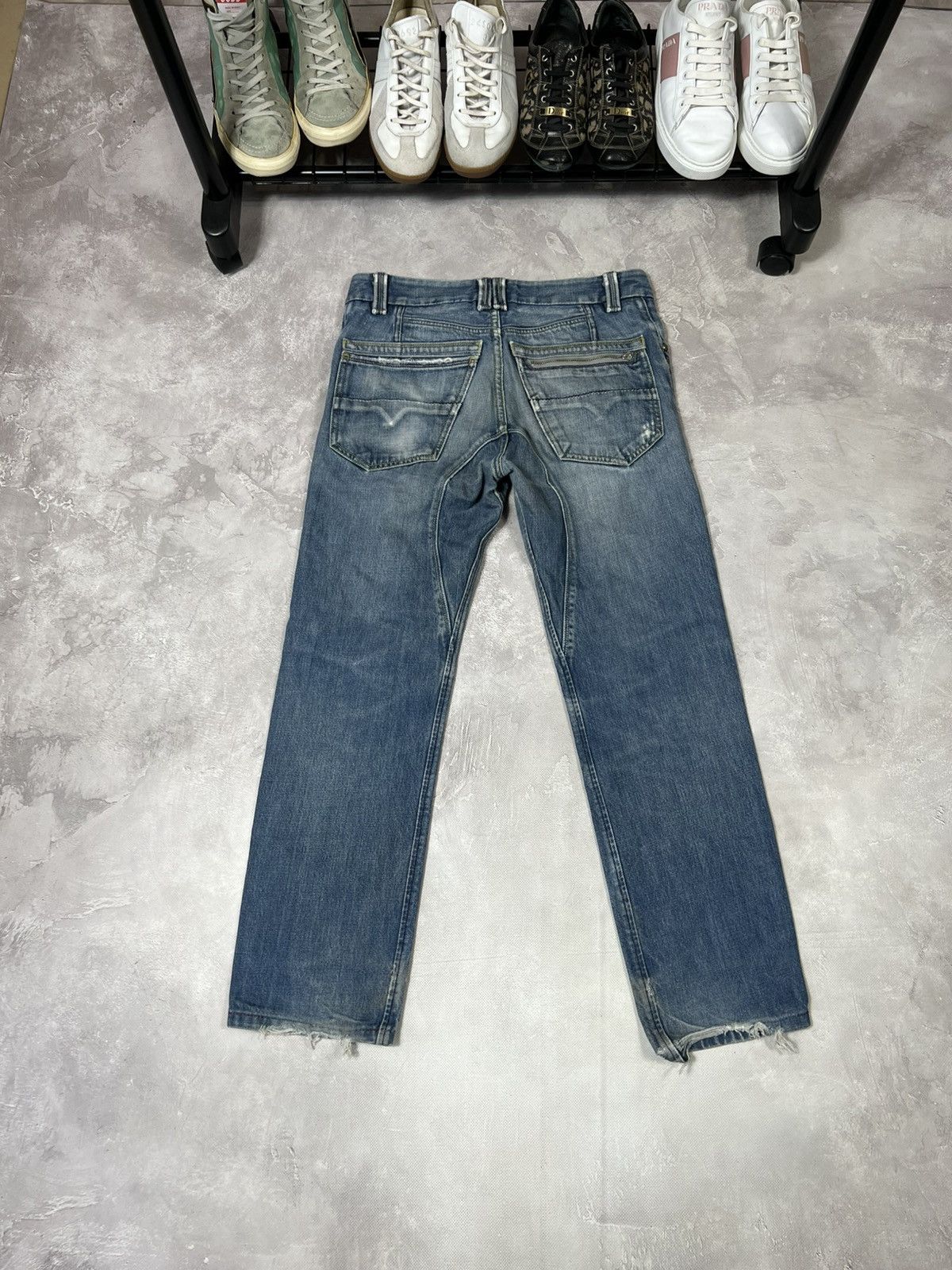 Diesel Vintage Diesel Distressed Baggy Y2k Pants Size US 28 / EU 44 - 1 Thumbnail