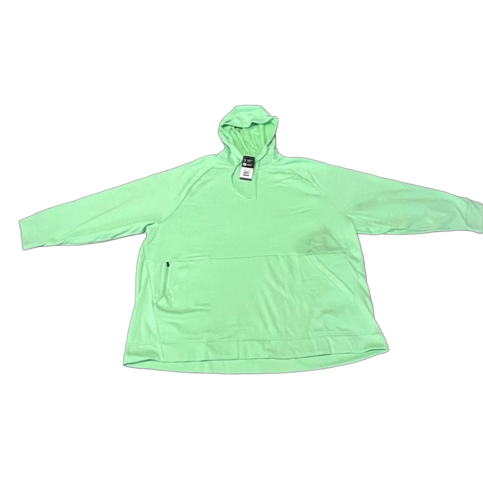 Russell Athletic RUSSELL Polytech Fleece Pullover Hoodie Sweatshirt Green 5XL Men Hooded Graphic Print Pockets Logo Size US XXL / EU 58 / 5 - 1 Thumbnail