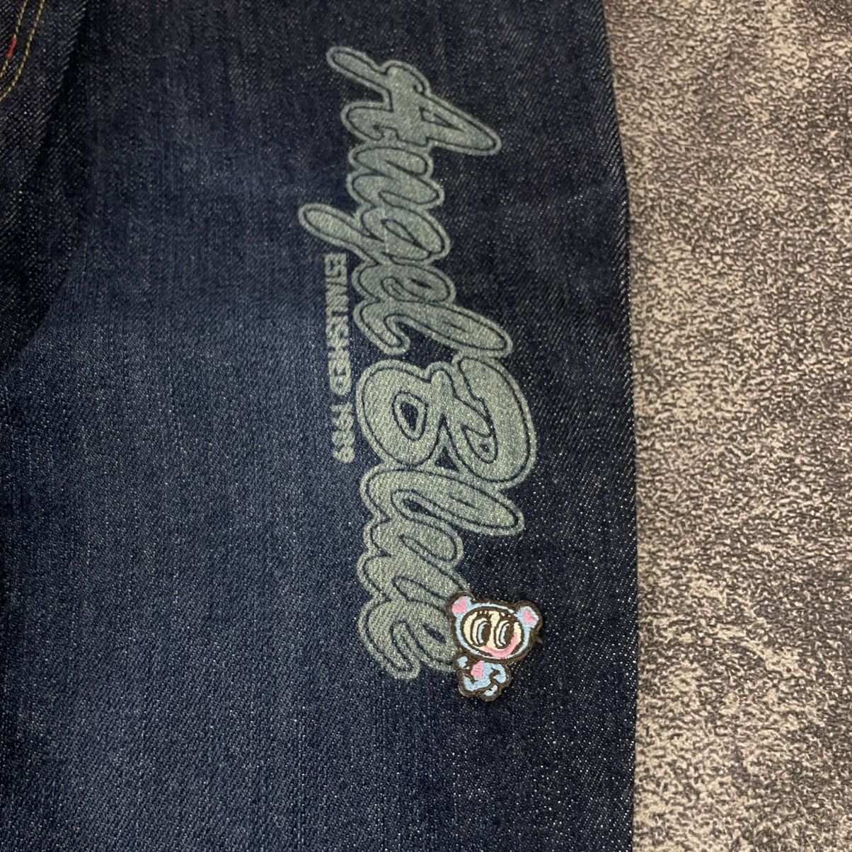 Hysteric Glamour × Japanese Brand 90's Angel blue jeans flared pants Size 30" / US 8 / IT 44 - 8 Thumbnail