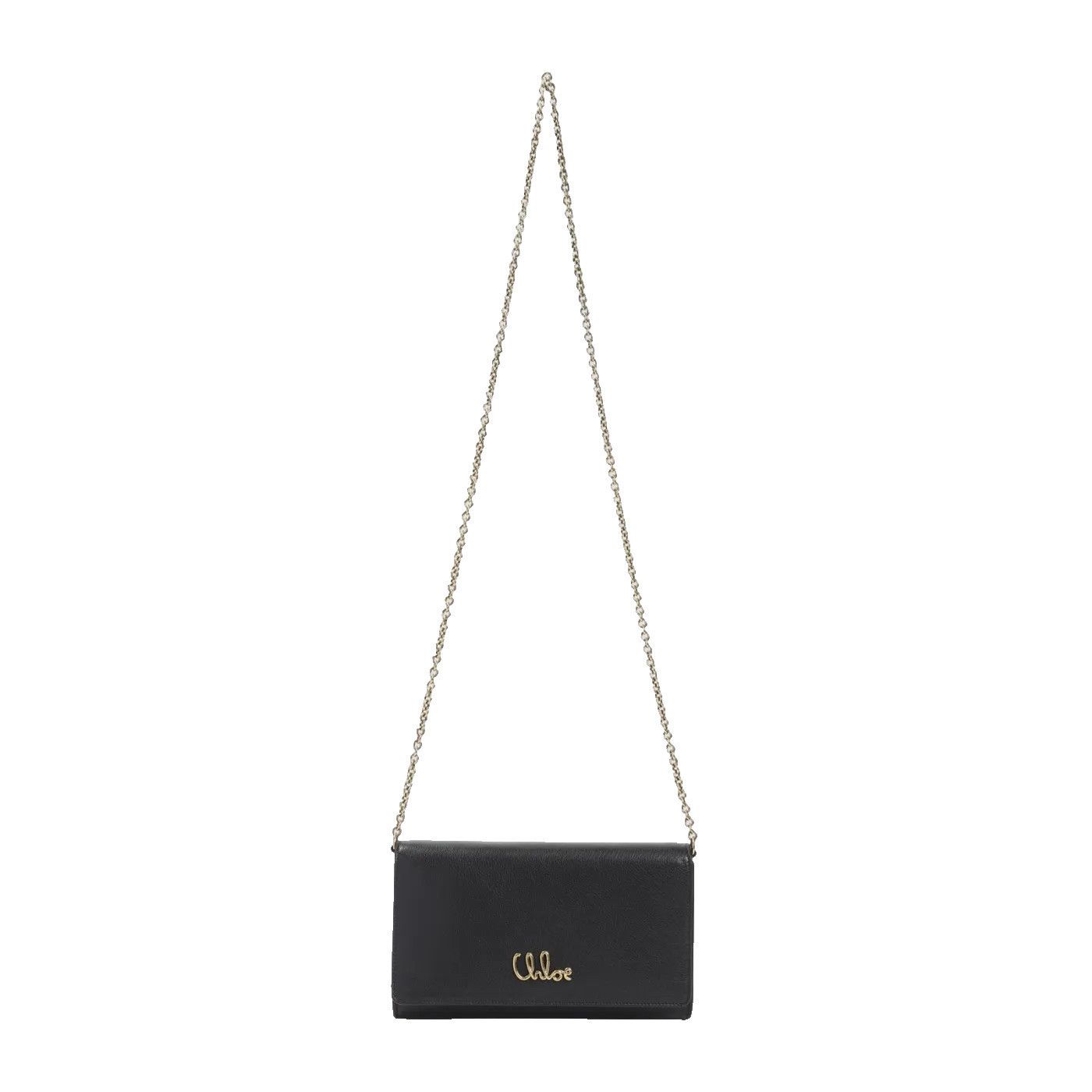 Chloe Chloe Black Leather Shoulder Bag New & Authentic Size ONE SIZE - 1 Thumbnail
