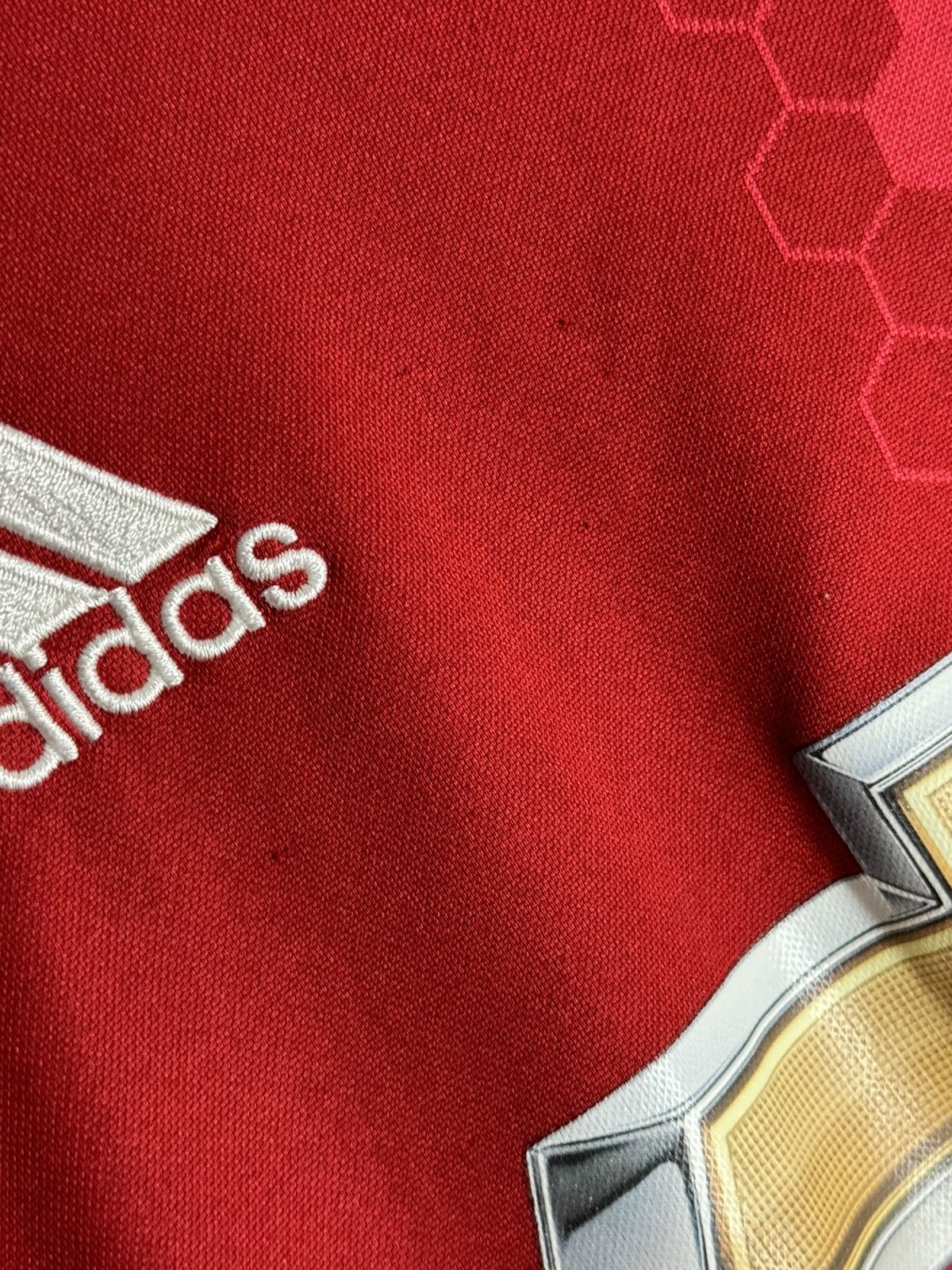Adidas Manchester United 16/17 Home Football Jersey T-Shirt Size US M / EU 48-50 / 2 - 13 Thumbnail