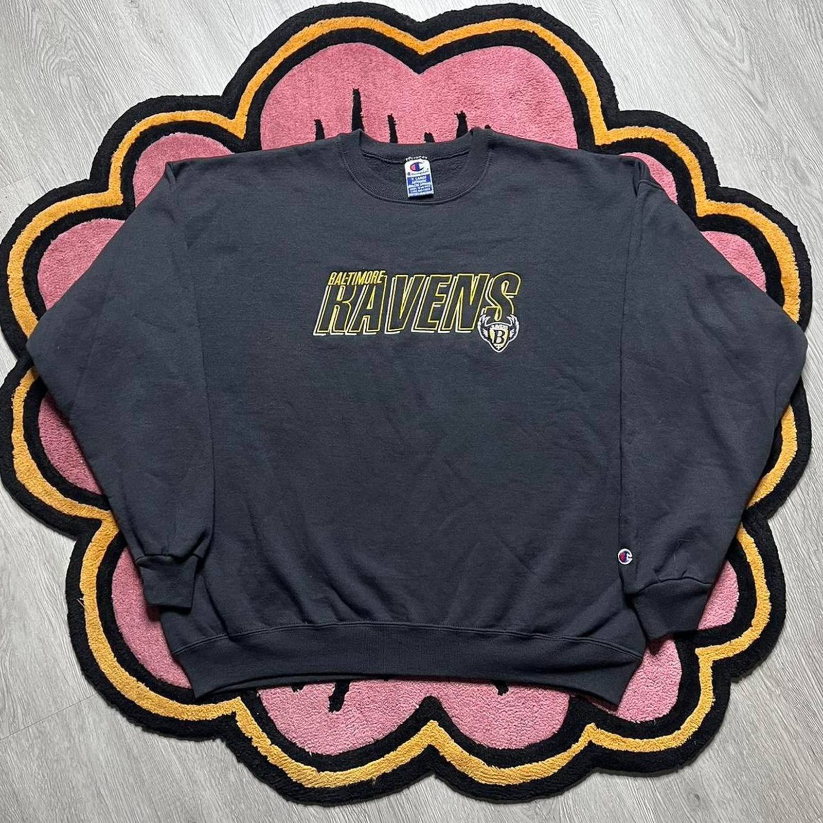 baltimore ravens vintage crewneck