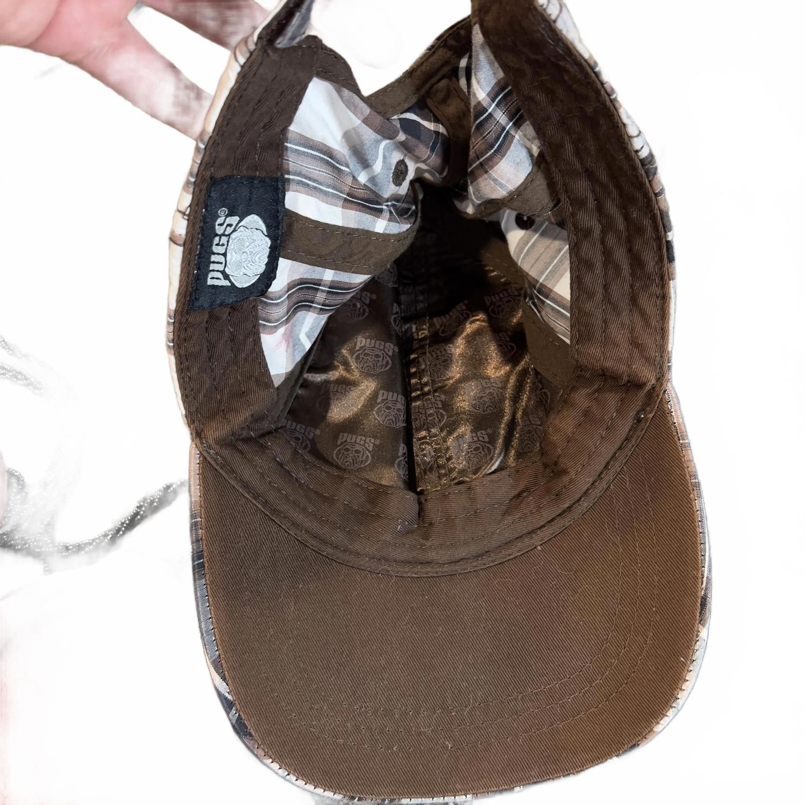 Pusha T Pugs Plaid Automotive Cap Hat Size ONE SIZE - 2 Thumbnail