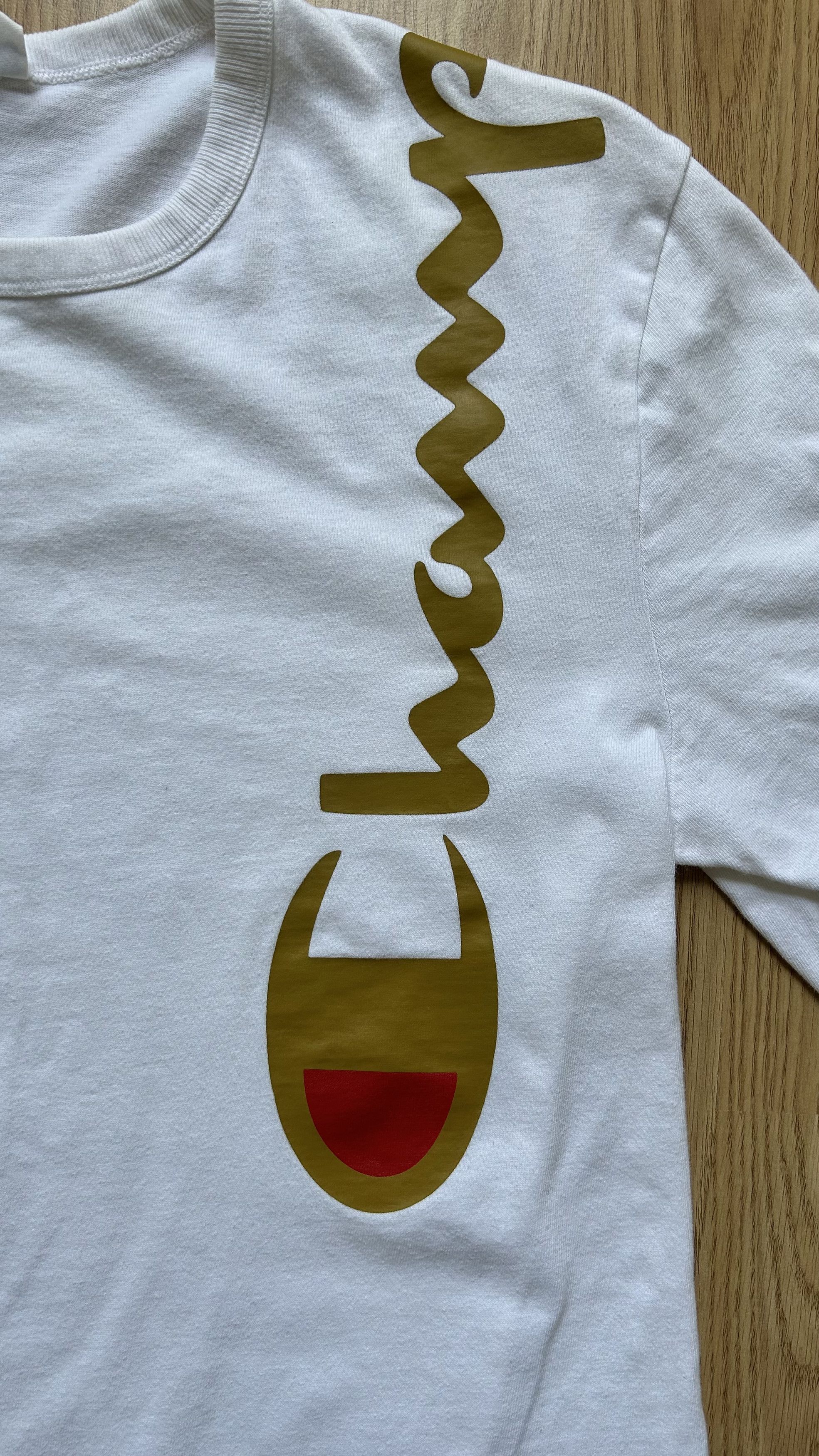 Champion × Vintage Champion Vintage Side Print Longsleeve Size US M / EU 48-50 / 2 - 3 Thumbnail