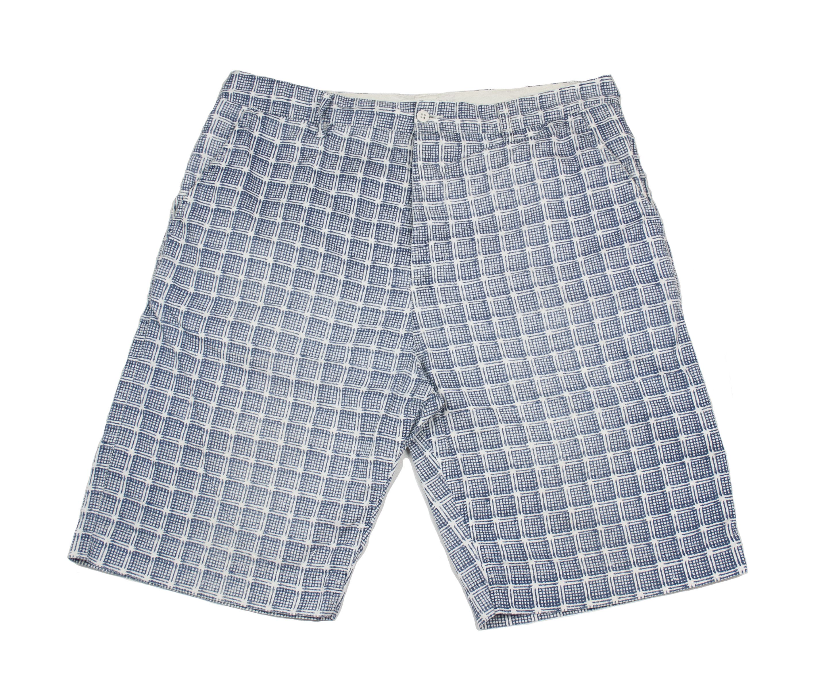 Universal Works Plaid Pattern Cotton Shorts Size US 34 / EU 50 - 1 Thumbnail