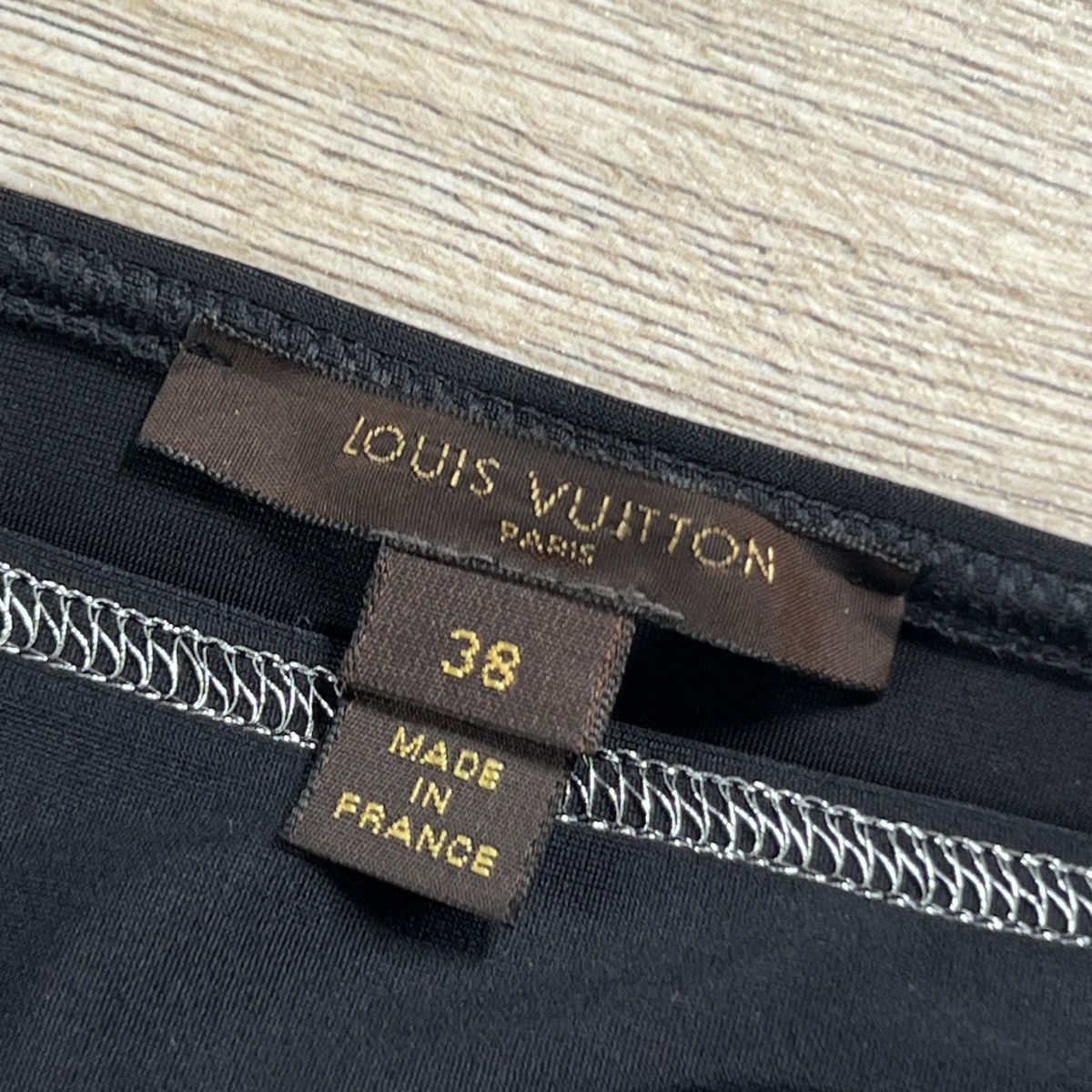 Louis Vuitton Louis Vuitton Two-pieces swimsuit Bikini Black Size M / US 6-8 / IT 42-44 - 6 Thumbnail