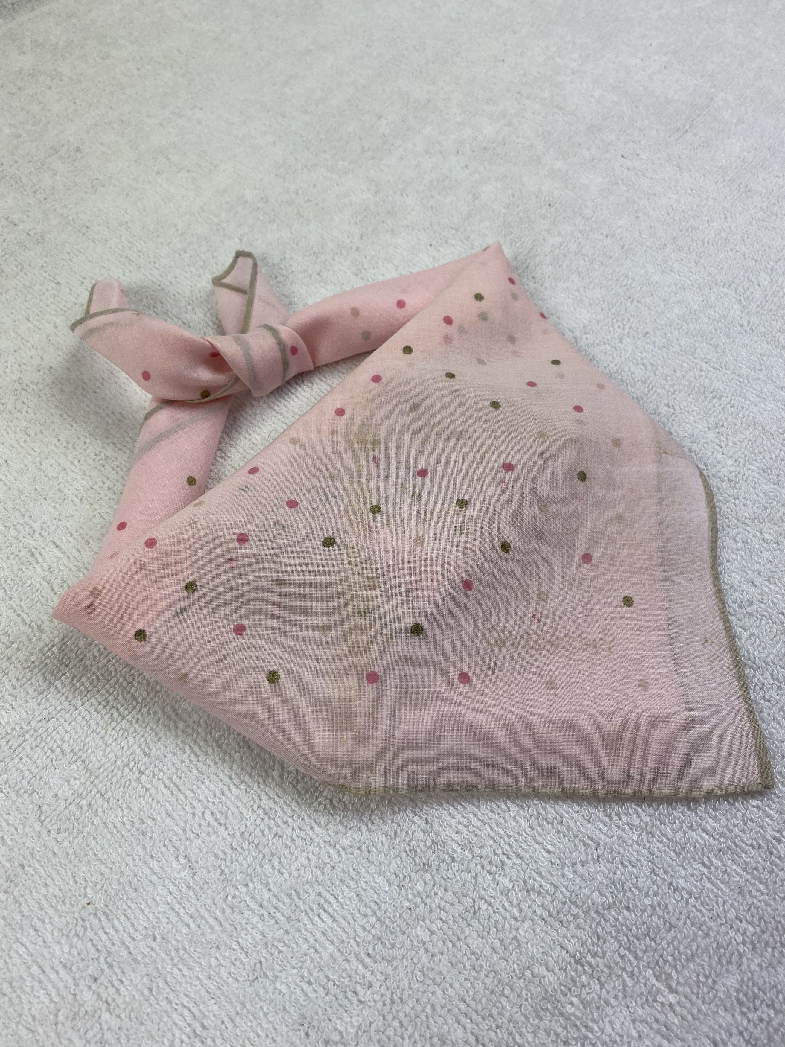 Vintage Givenchy Bandana / Handkerchief / Neckerchief Size ONE SIZE - 2 Thumbnail