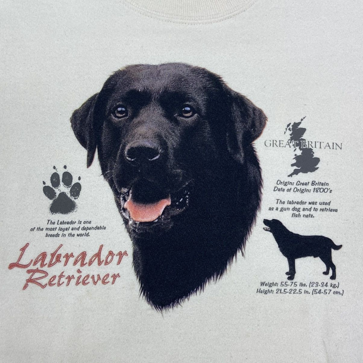 Vintage Vintage Labrador Retriever Sweatshirt Size US M / EU 48-50 / 2 - 3 Thumbnail