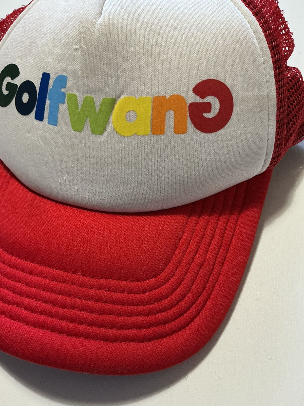 Golf Wang Golf Wang Tyler The Creator Script Snapback Trucker Cap Hat Size ONE SIZE - 3 Thumbnail