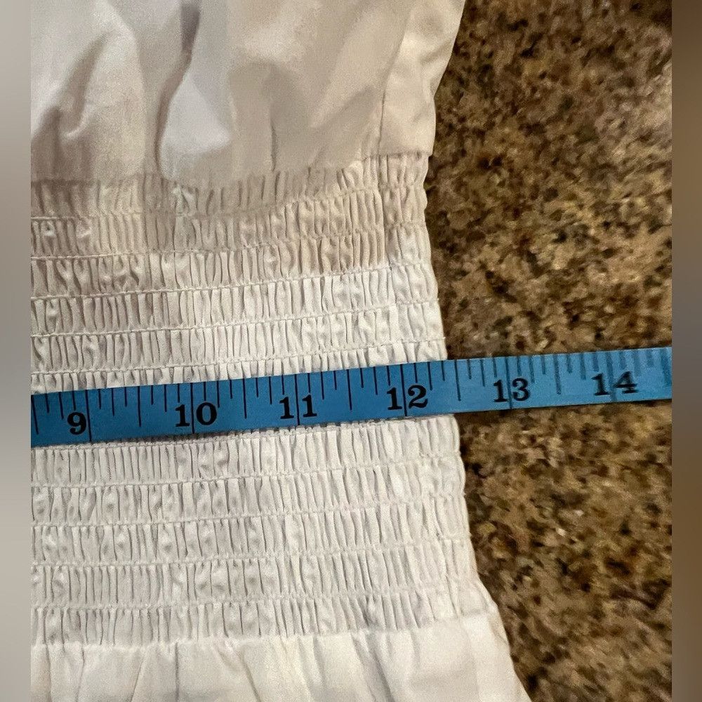 THAKOON Thakoon White Smocked Shirt Maxi Dress NWT Size 6 Long Slee Size M / US 6-8 / IT 42-44 - 5 Thumbnail