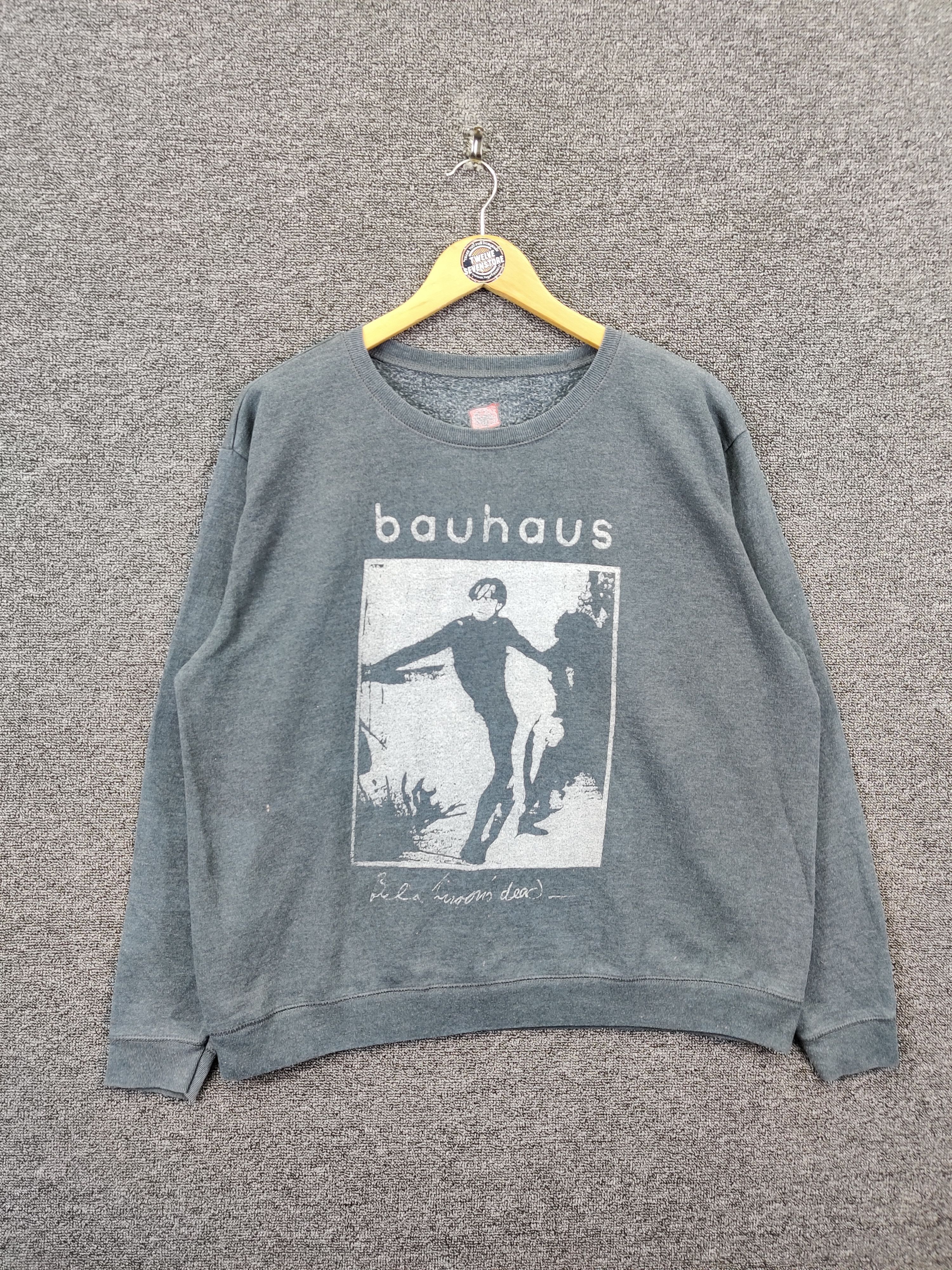 Band Tees Vintage Bauhaus Bela Lugosi's Death Goth Sweatshirt Size US XL / EU 56 / 4 - 1 Thumbnail