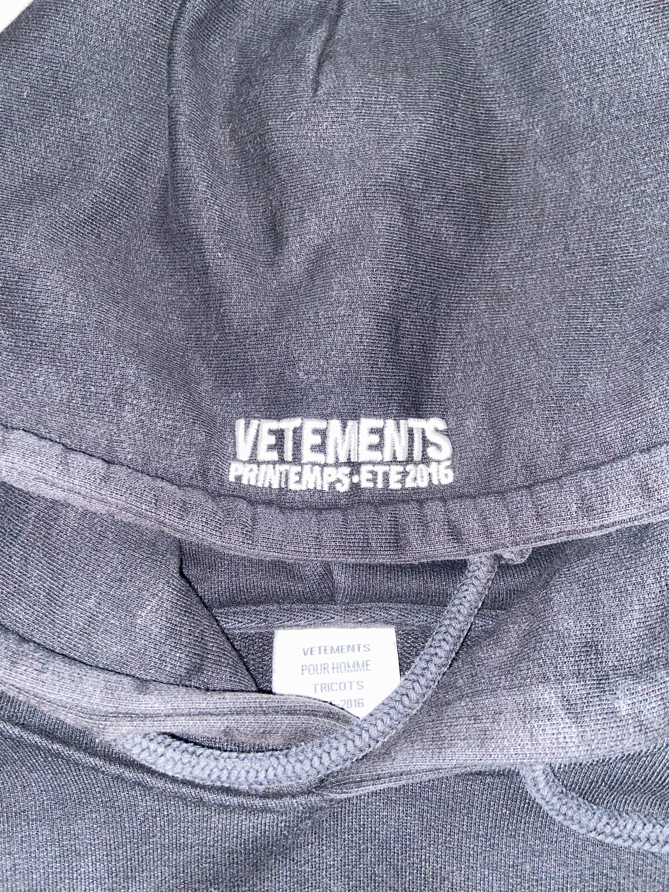 Vetements Vetements SS16 Champion Hoodie Size US XS / EU 42 / 0 - 3 Thumbnail