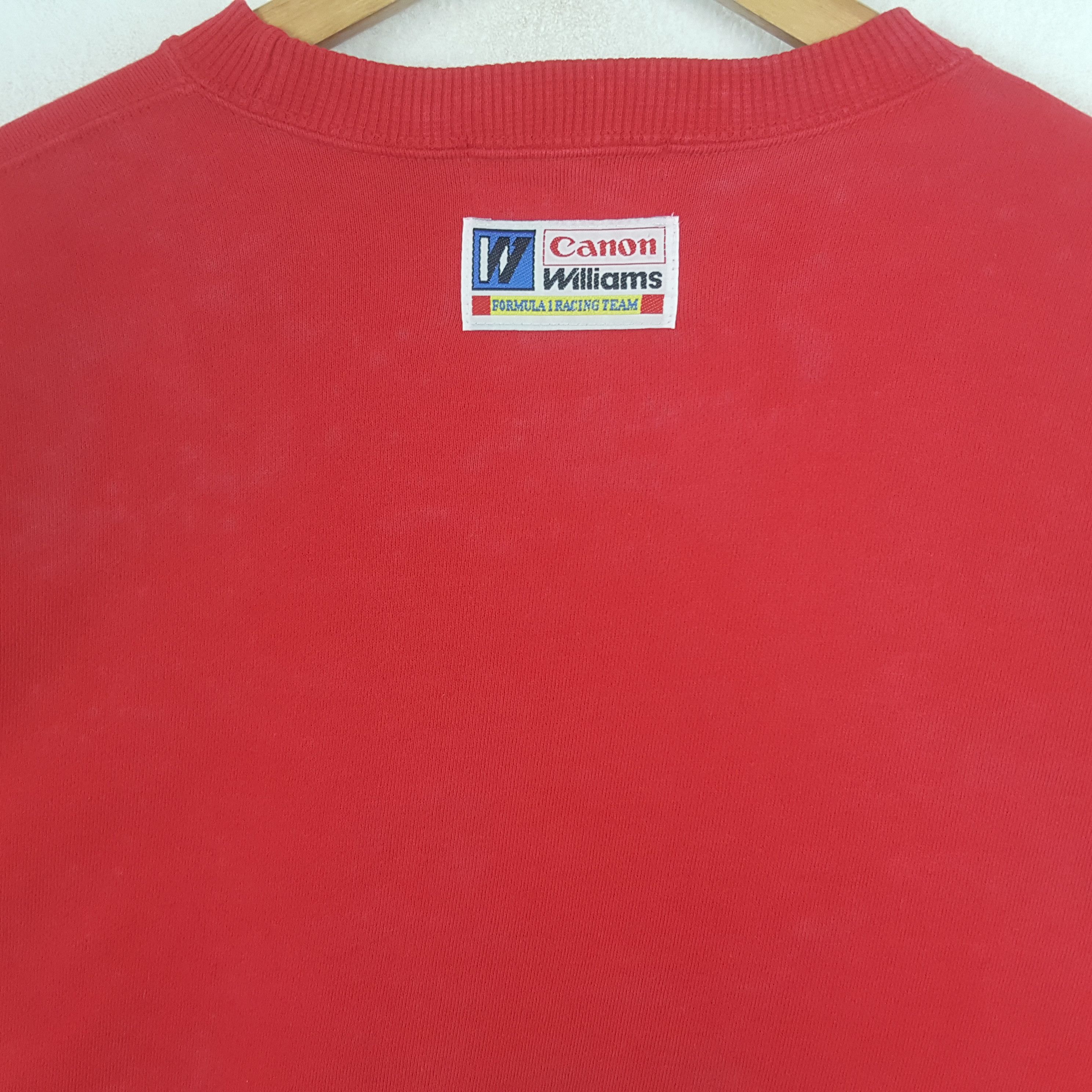 Canon Vintage Canon Williams F1 Team Racing Sweatshirt C295N6 Size US M / EU 48-50 / 2 - 4 Thumbnail