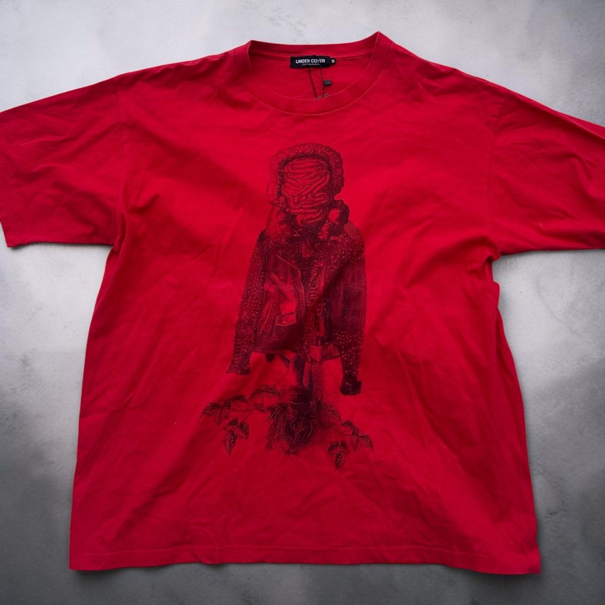 Undercover Undercover BUT BEAUTIFUL Organs Red T-Shirt SS2005 Size US M / EU 48-50 / 2 - 2 Thumbnail