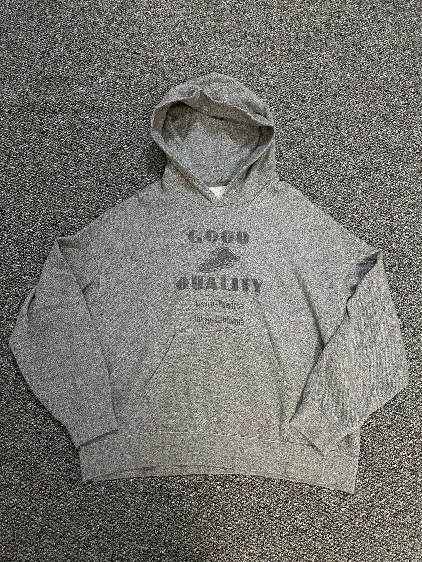 Visvim visvim amplus hoodie in soft gray Size US M / EU 48-50 / 2 - 1 Thumbnail