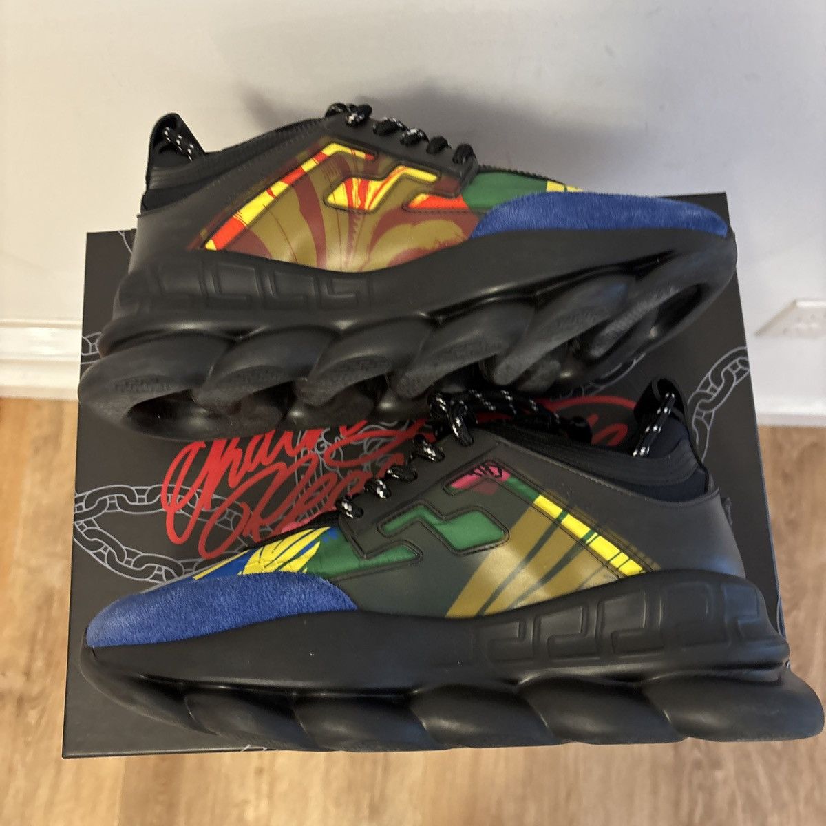 Versace Versace Chain React Multicolor size 42 Size US 9 / EU 42 - 3 Thumbnail