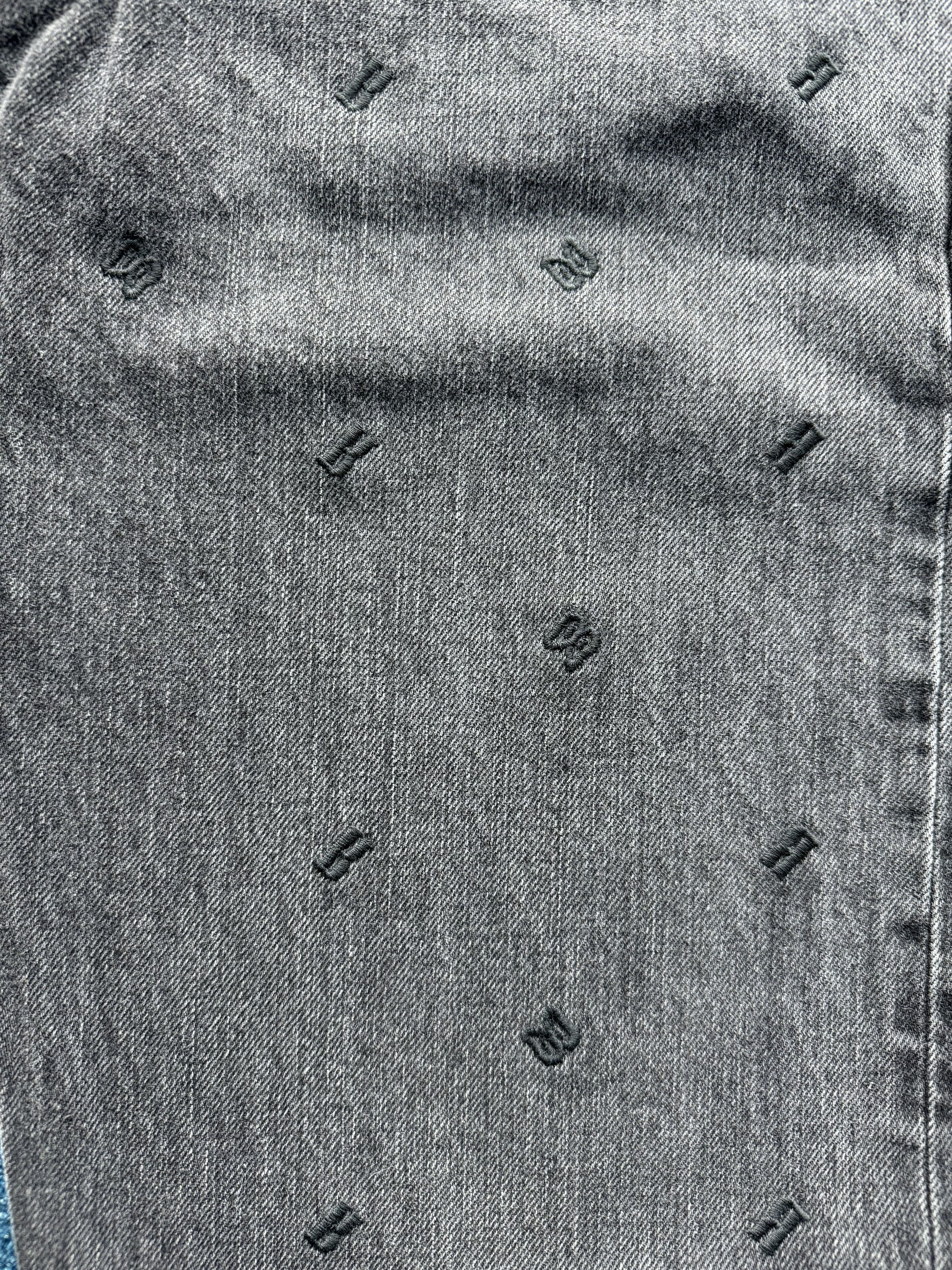 Rhude Rhude Black Embroidered Denim Jeans, Men's Size US 32 / EU 48 - 6 Thumbnail