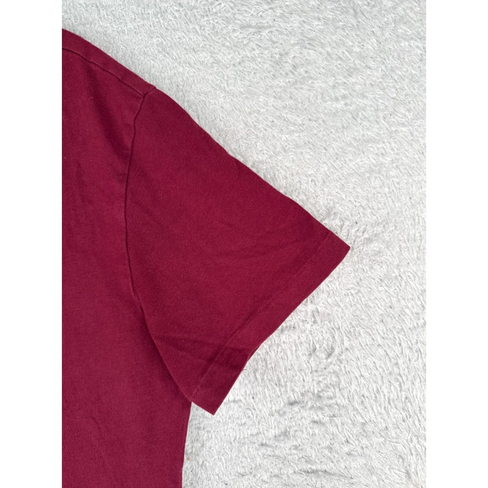 Ralph Lauren VINTAGE Polo Ralph Lauren Shirt Men Small Red Crew Neck Short Sleeve 100% Cotton READ Size US S / EU 44-46 / 1 - 2 Thumbnail