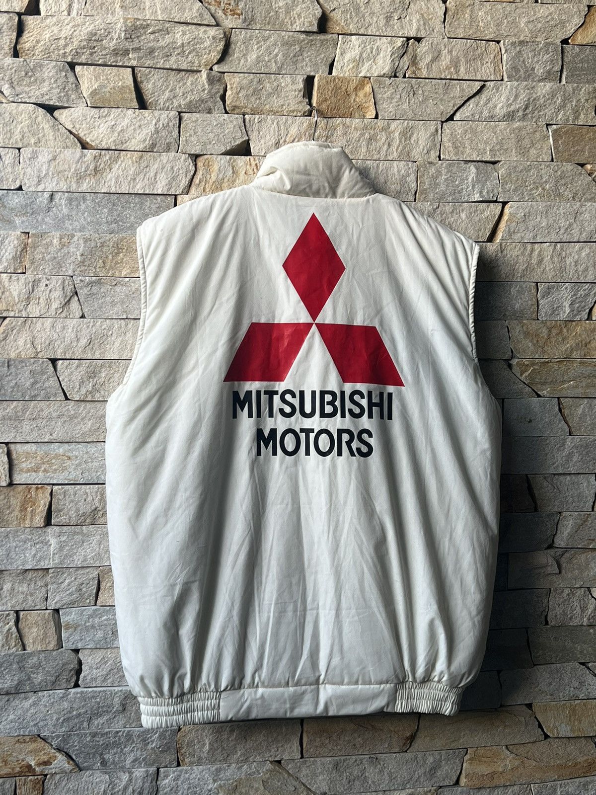 Vintage Mitsubishi Vintage Big Logo New Vests Size US M / EU 48-50 / 2 - 1 Thumbnail
