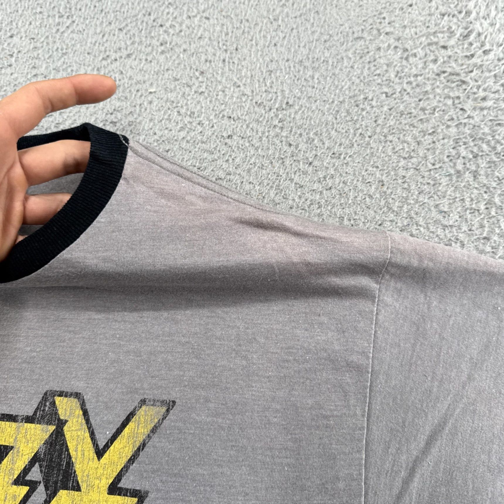 Vintage VINTAGE Winterland Ozzy Ozbourne Ringer T-shirt Mens Size L Gray Graphic Print Short Sleeve Crew Neck 2004 90s Grunge Rock Band Tee Size US L / EU 52-54 / 3 - 6 Thumbnail