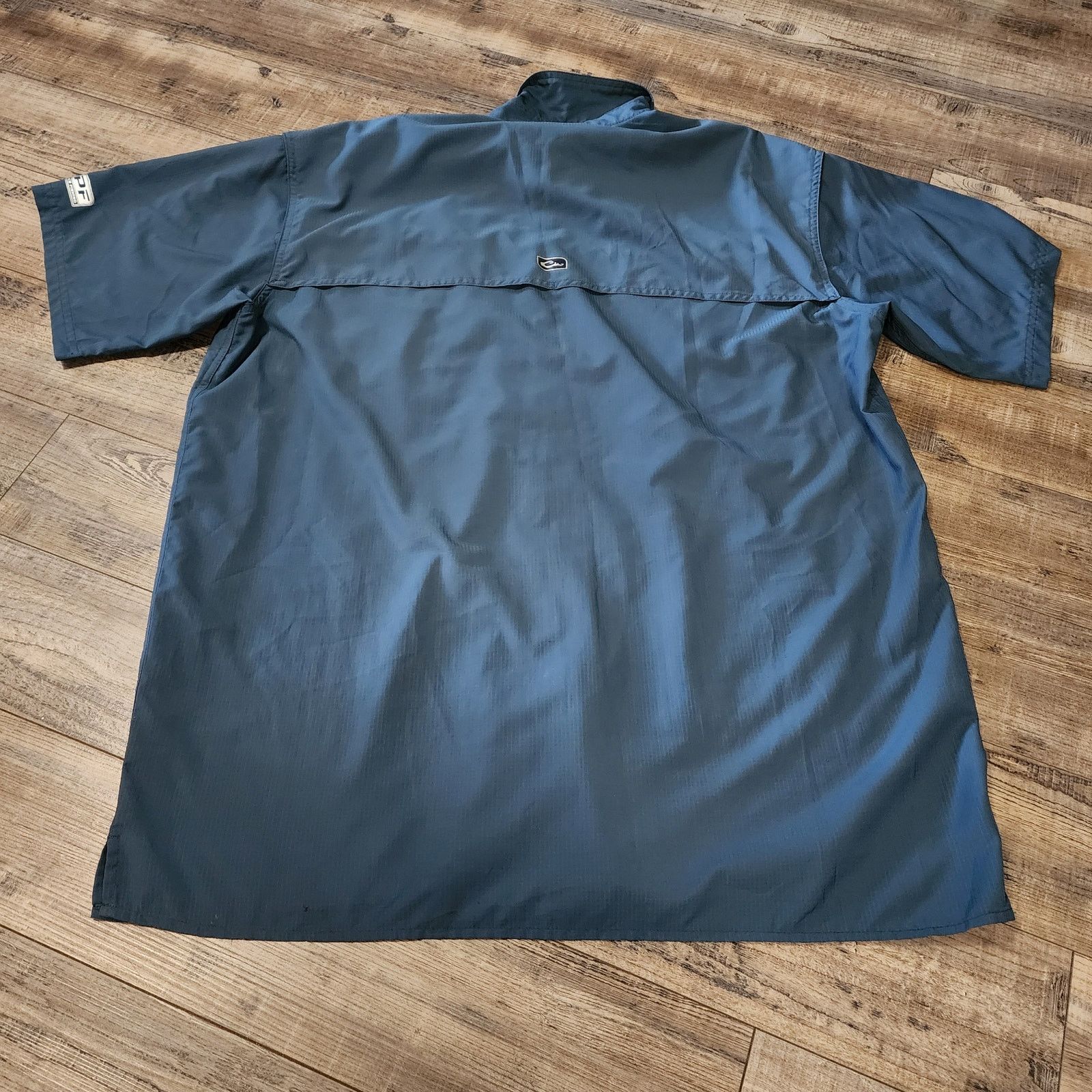 Drake Drake Performance short sleeve button up shirt Blue XL 2505 Size US XL / EU 56 / 4 - 7 Thumbnail