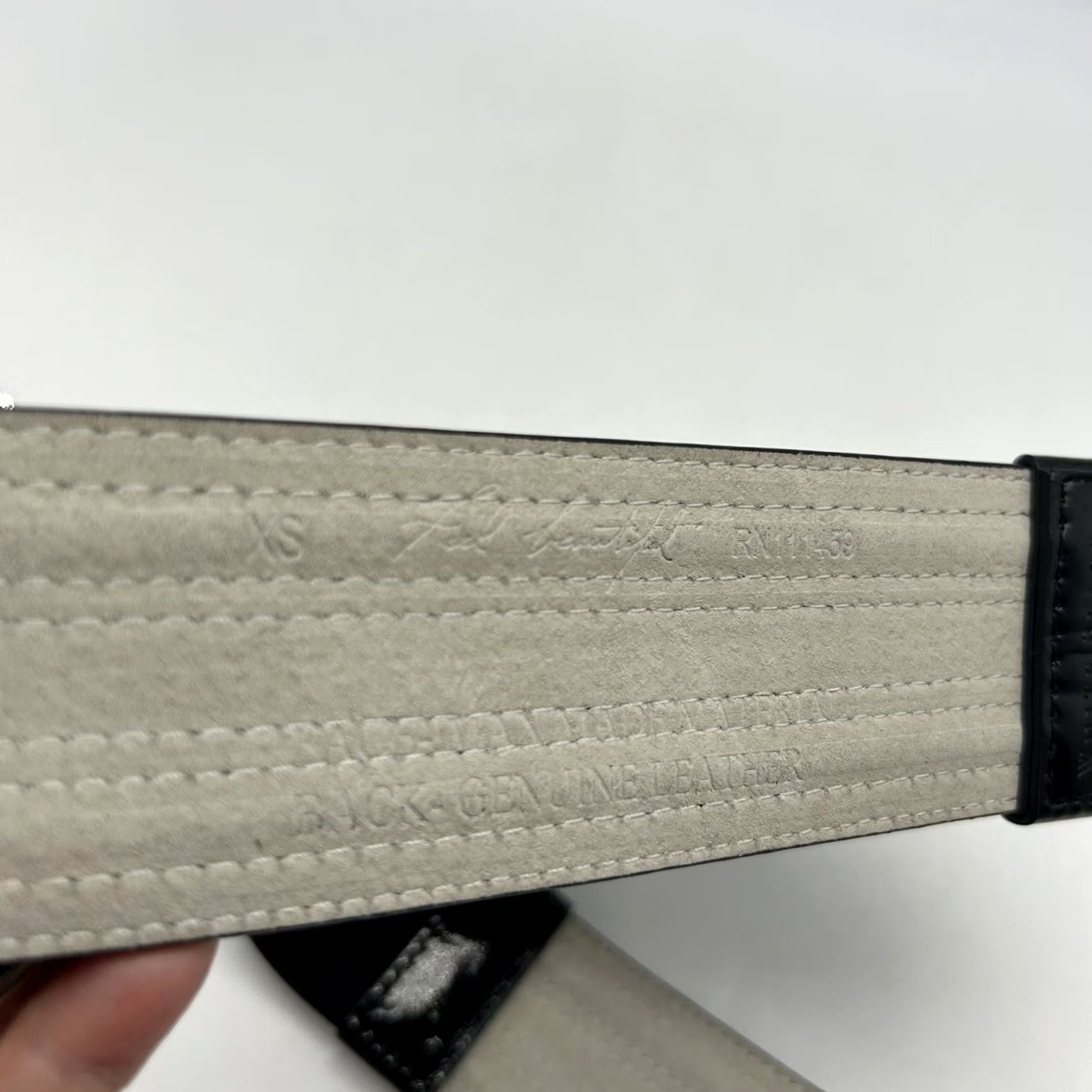 Vintage Statement Belt Womens XS Wide Black White Stretch Back Leather Snake Print 26-29 Size ONE SIZE - 7 Thumbnail
